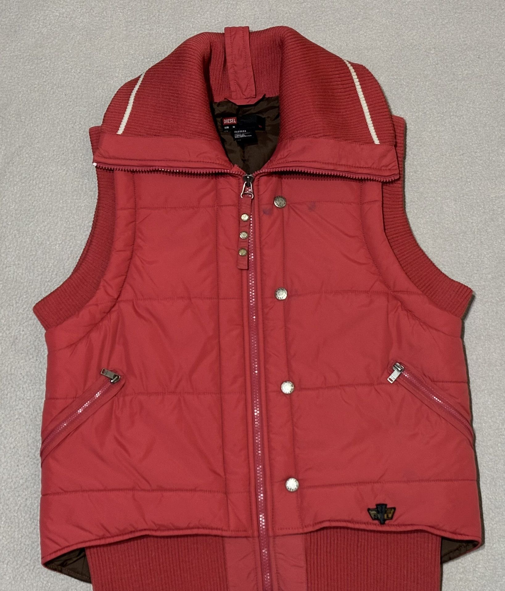 Diesel Diesel vest Red Medium Size M / US 6-8 / IT 42-44 - 4 Thumbnail