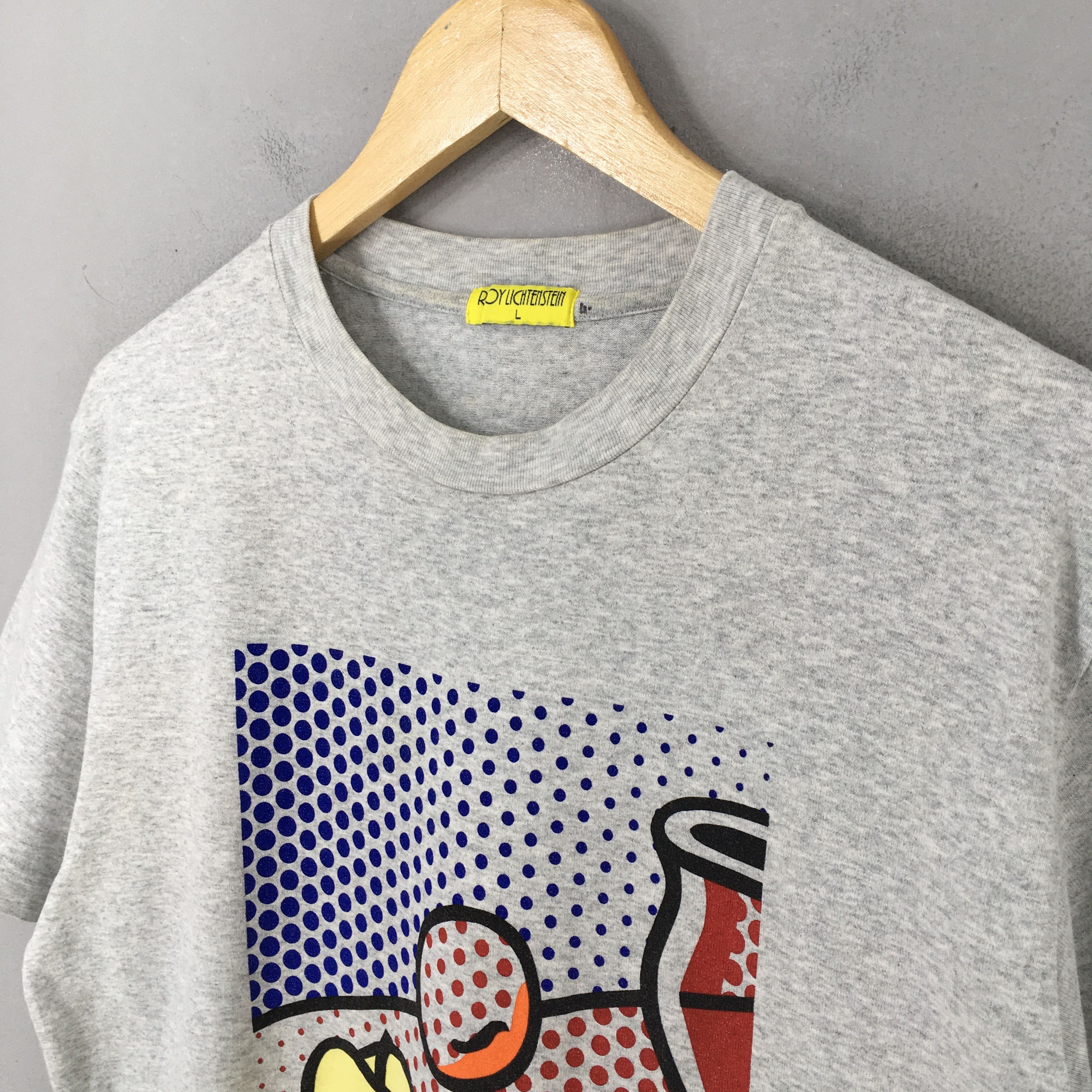 Vintage Vintage Roy Lichtenstein Still Life With Red Jar 1994 Tee Size US L / EU 52-54 / 3 - 4 Thumbnail