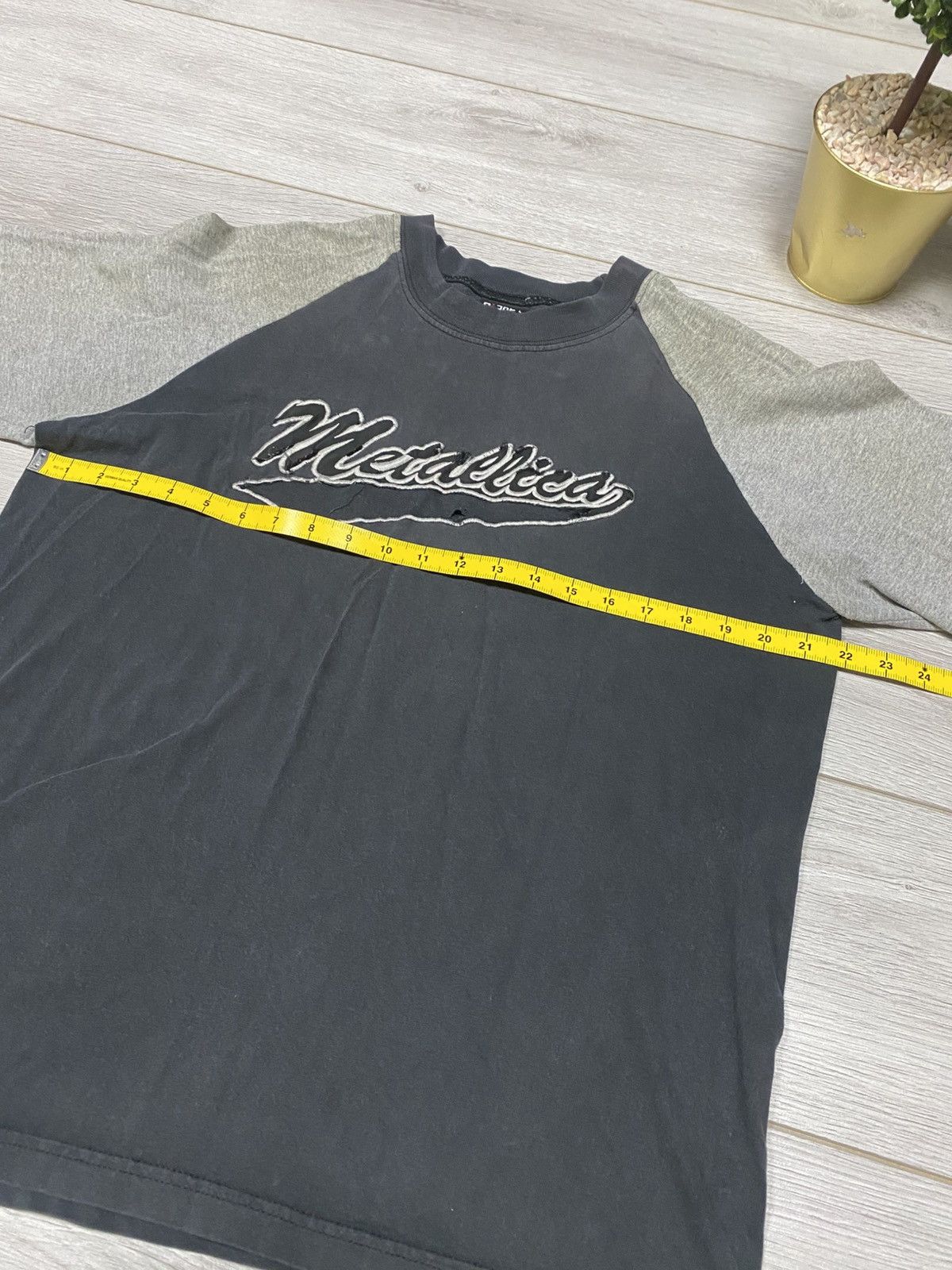 Metallica Metallica Giant USA vintage baseball jersey raglan big logo Size US L / EU 52-54 / 3 - 9 Thumbnail