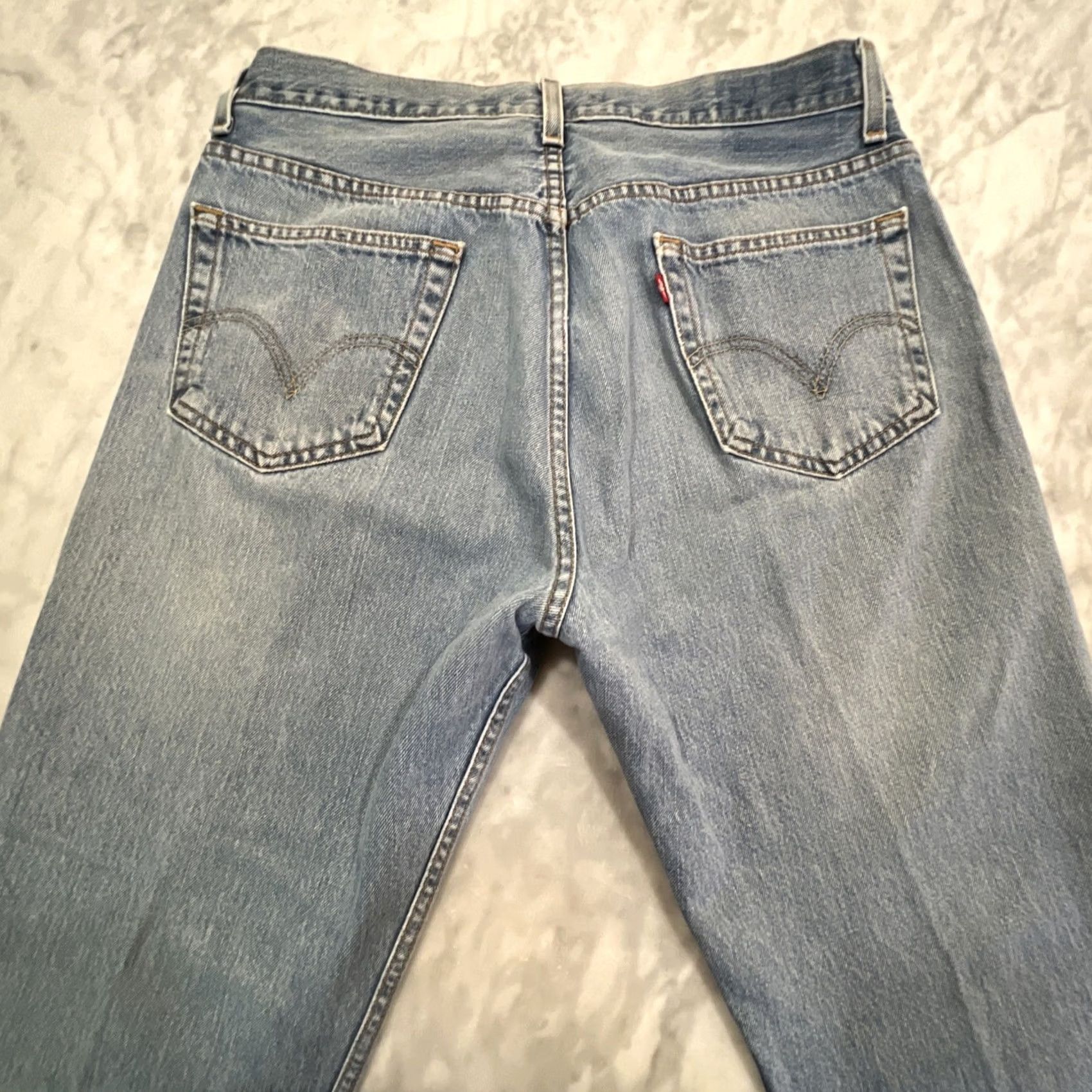 Levi's Levi's 505 Jeans Men’s 36x32 Regular Fit Light Blue Cotton Denim USA 90s 5-Pocket N/A Regular Mens Size US 36 / EU 52 - 7 Thumbnail