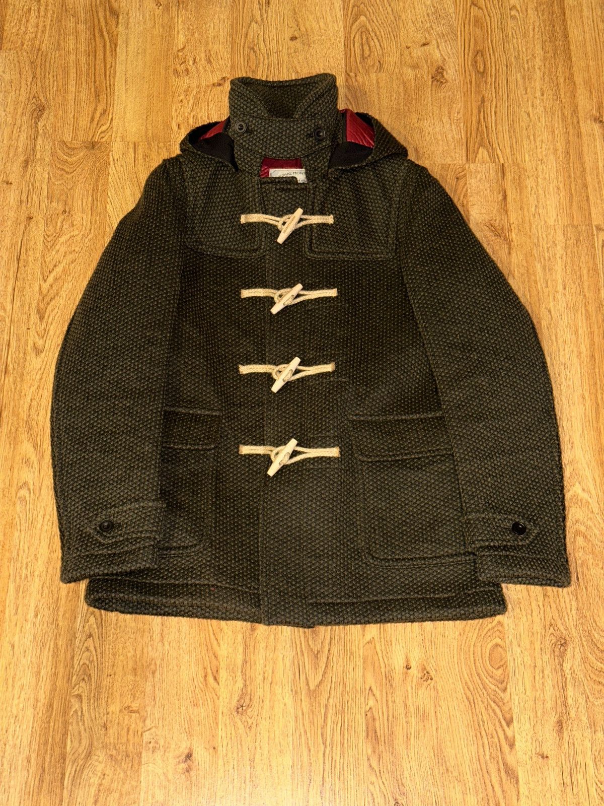Original Montgomery Original Montgomery Wool Duffle Hooded Coat Made In England Size US S / EU 44-46 / 1 - 1 Thumbnail