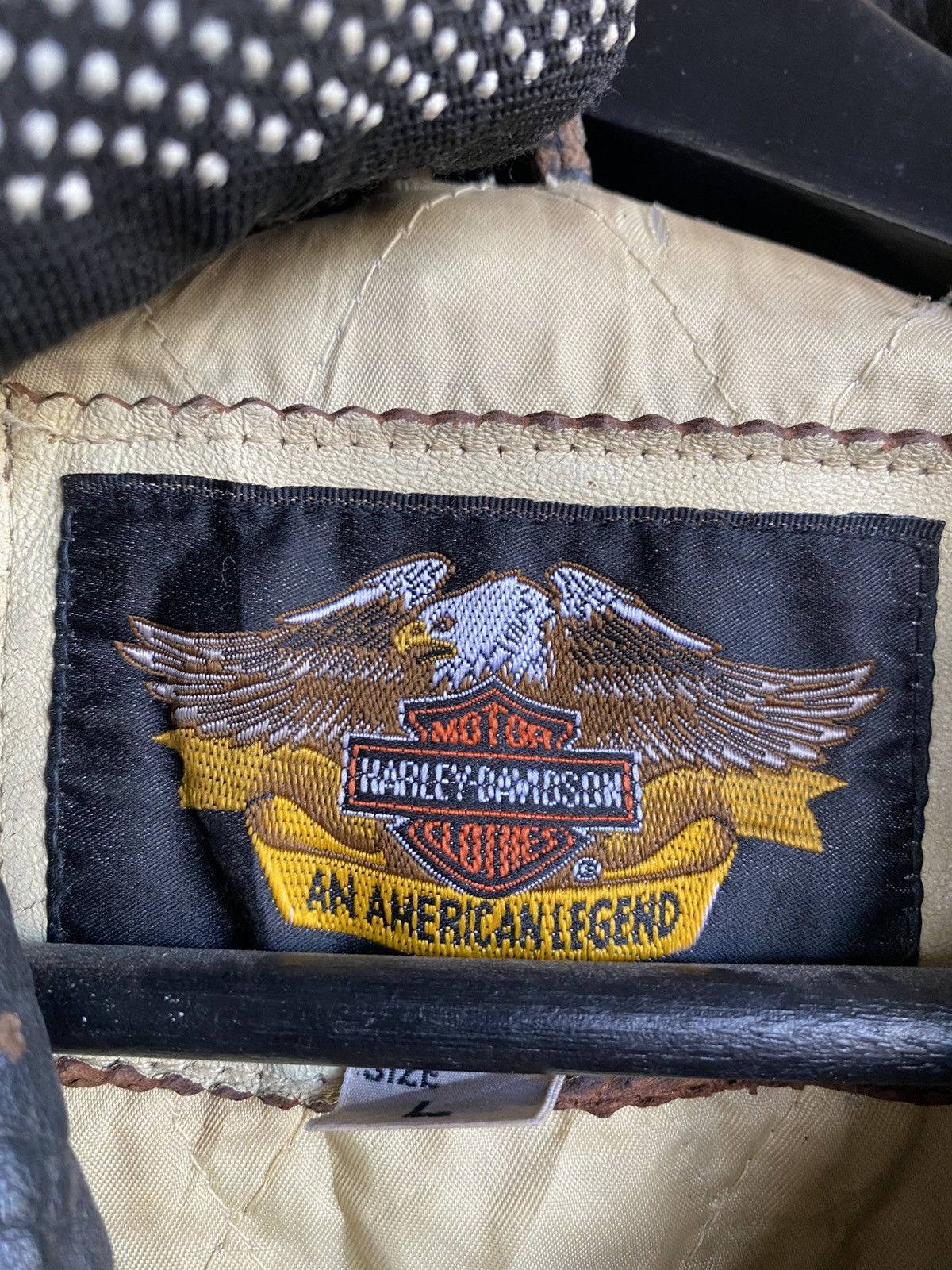 Harley Davidson Vintage Harley-Davidson Leather Distressed Biker Jacket Size US L / EU 52-54 / 3 - 13 Thumbnail