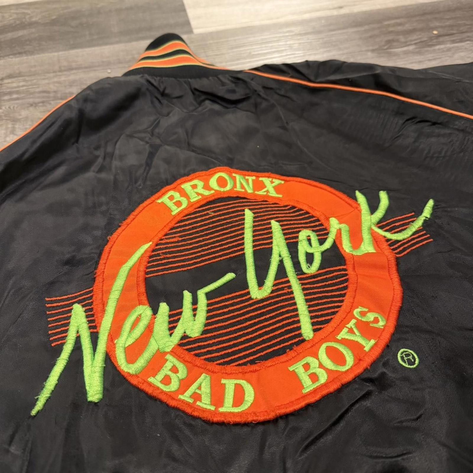 The Game Vintage Bronx New York bad boys bomber jacket 90s XL Size US XL / EU 56 / 4 - 1 Thumbnail