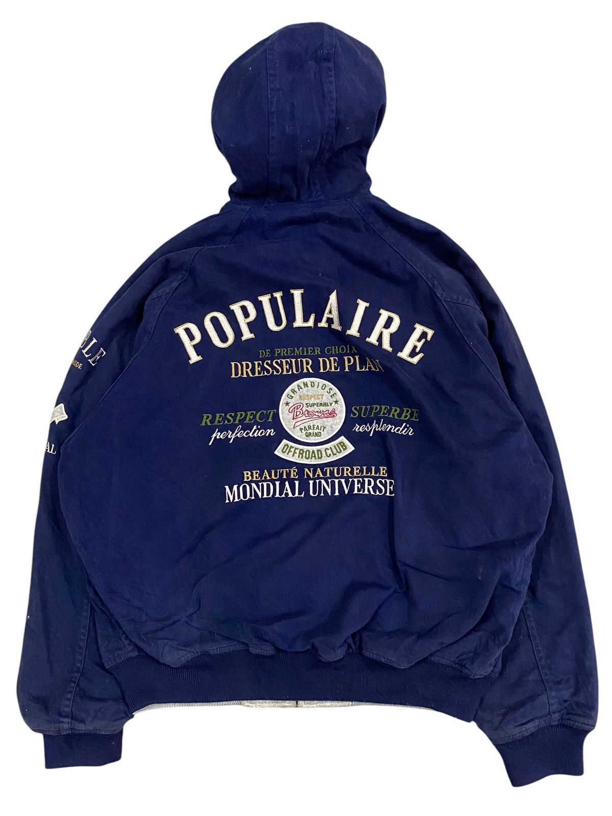Vintage Vintage Reversible Embroidered Hooded Jacket Size US L / EU 52-54 / 3 - 2 Thumbnail
