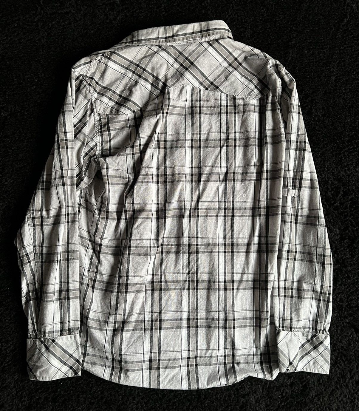 Other White Plaid Long Sleeve Button Down Shirt Men’s Medium Size US M / EU 48-50 / 2 - 2 Thumbnail