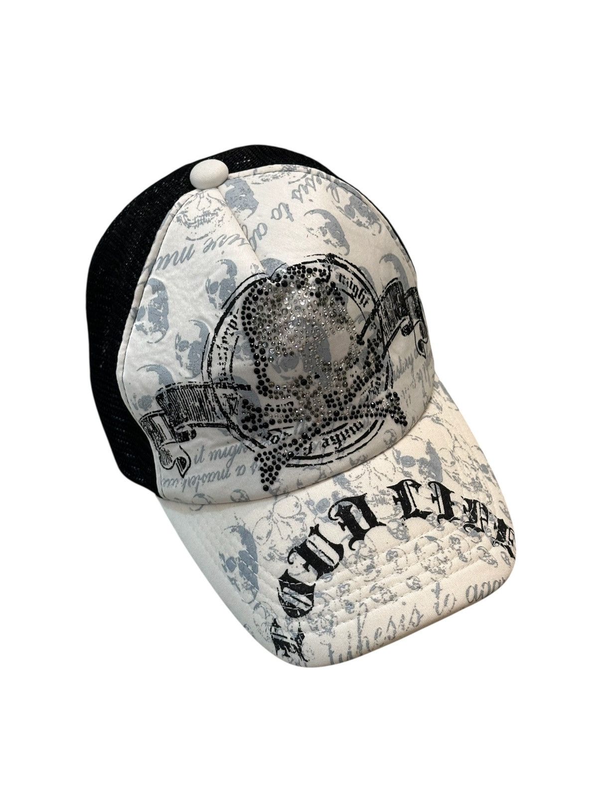 Japanese Brand × Vintage Vintage Y2K Diablo Skull Hats (OSFA) Size ONE SIZE - 1 Thumbnail