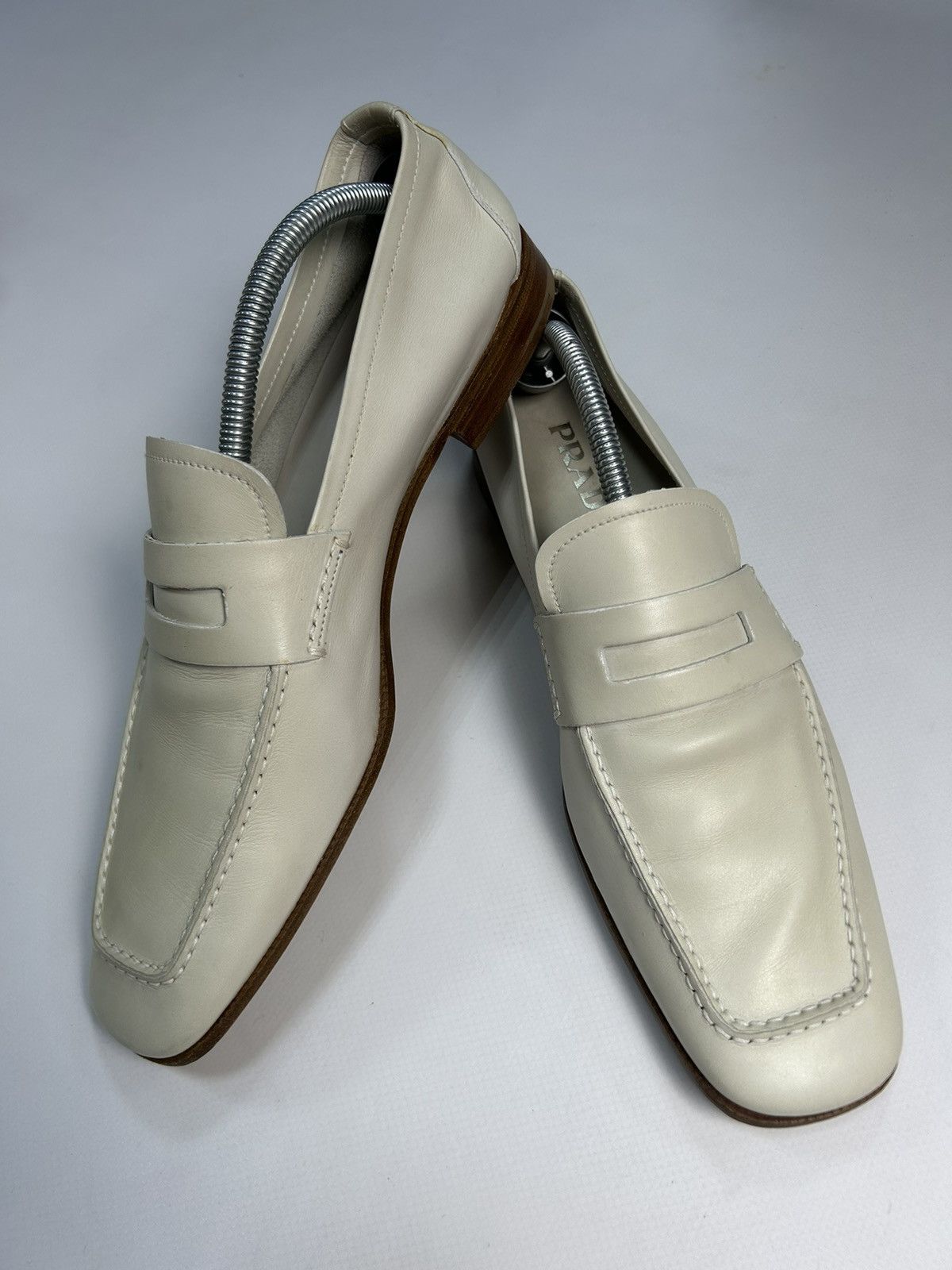 Prada Prada Milk Leather Casual Shoes Size US 9 / EU 42 - 1 Thumbnail