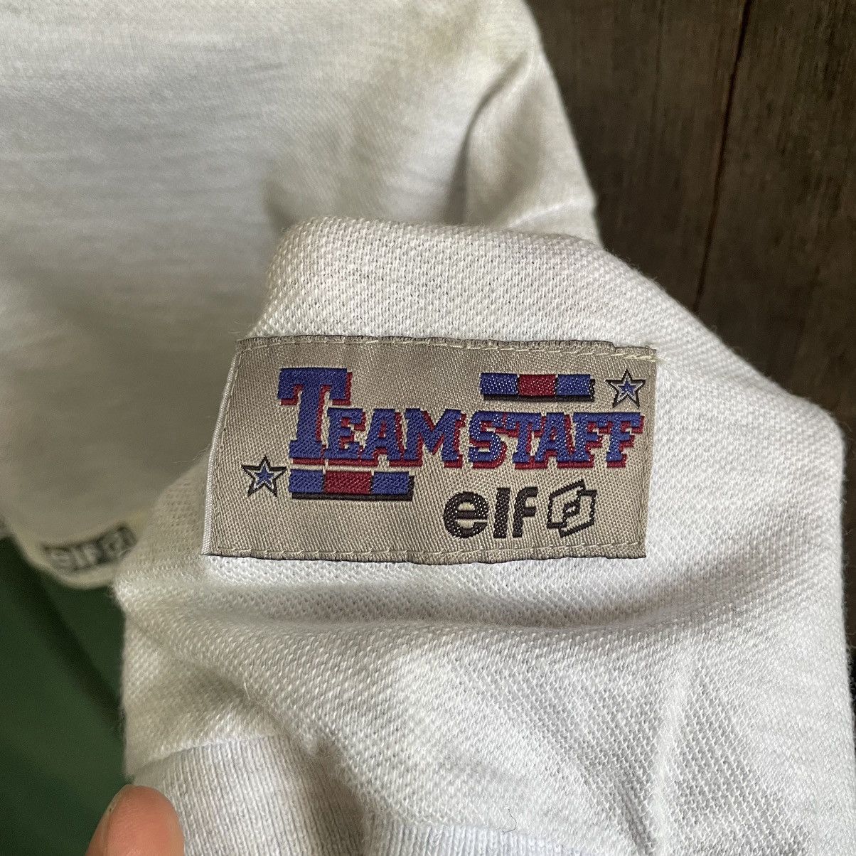 Vintage Vintage Elf lubricant Motorsport Polo Tee Size US M / EU 48-50 / 2 - 5 Thumbnail