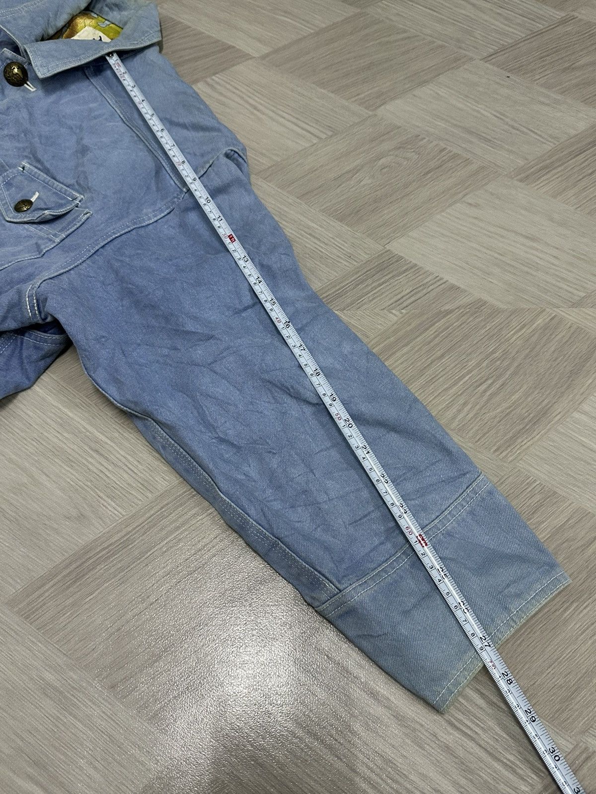 Hai Sporting Gear × Issey Miyake 1990 - Hai Sporting Gear Denim Cargo Jacket (Issey Miyake) Size US XL / EU 56 / 4 - 19 Thumbnail