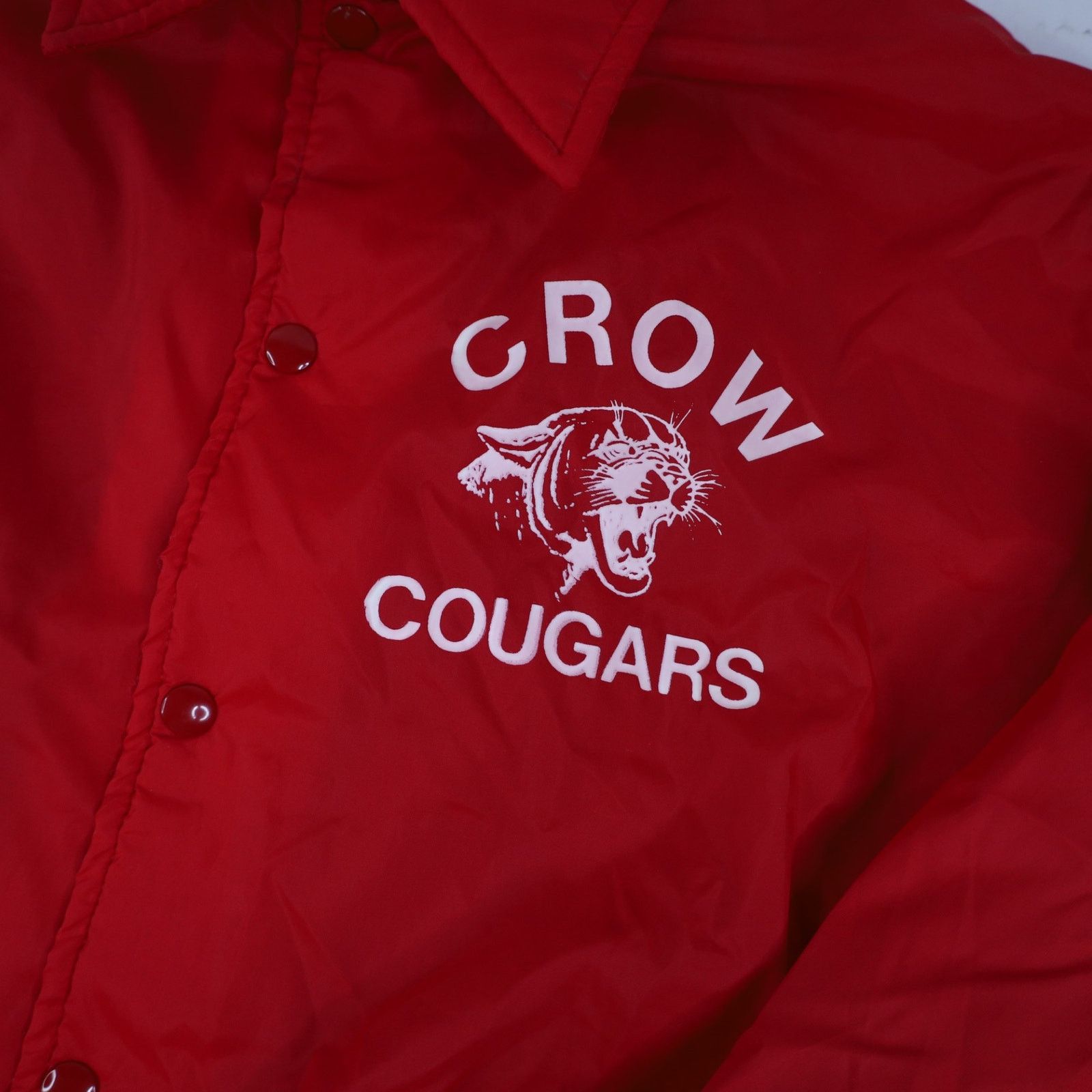 Vintage Vintage Playjac Crow Cougars Highschool Light Jacket Size US XL / EU 56 / 4 - 6 Thumbnail
