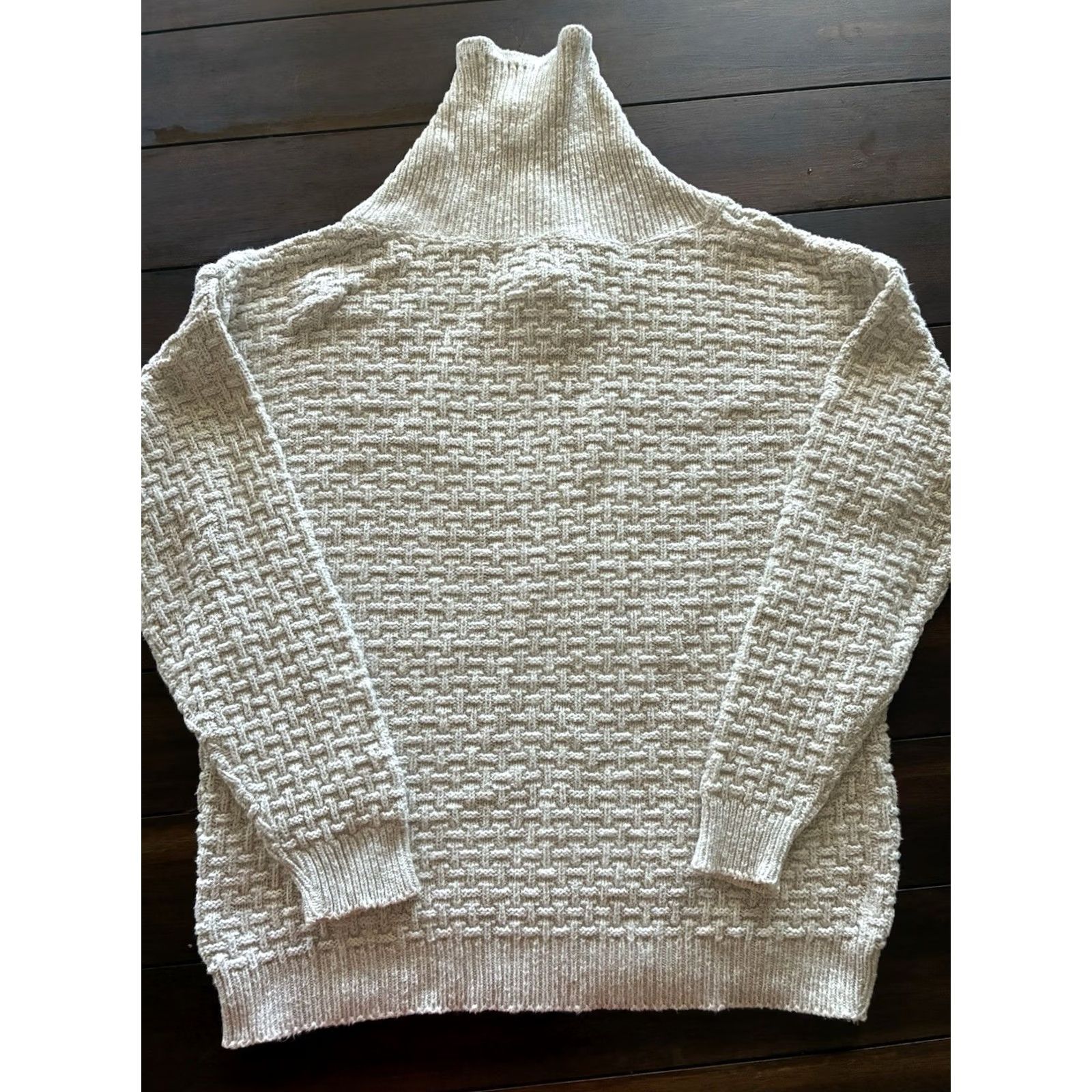 Eddie Bauer VINTAGE Eddie Bauer Sweater Womens Petite Small Ivory Pullover Knit 100% Cotton Pullover White/ Ivory Womens PS Medium? Size S / US 4 / IT 40 - 7 Thumbnail