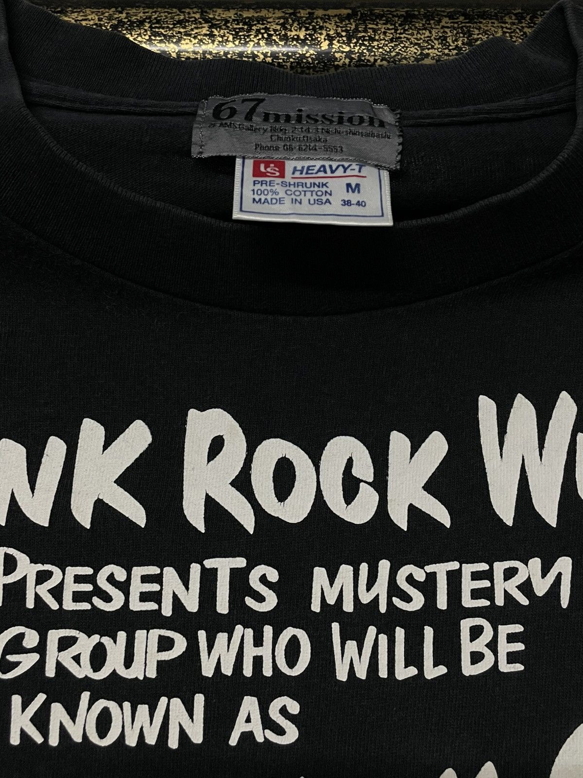 Vintage Vintage 90s Punk Rock Wear The 67MSN Avenue Sunfaded Tshirt Size US M / EU 48-50 / 2 - 14 Thumbnail