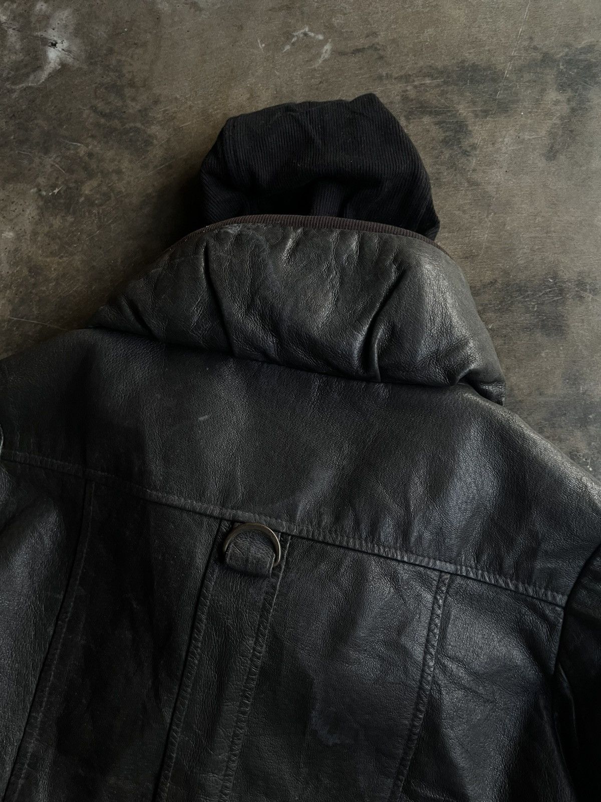 Isamu Katayama Backlash JAPANESE B.R.U.S.H BONO LEATHER JACKET ZIP MULTI POCKET VKEI Size US S / EU 44-46 / 1 - 8 Thumbnail