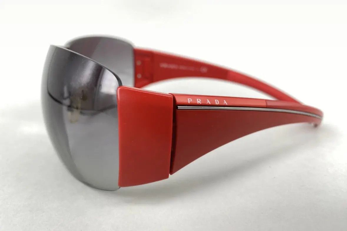 Prada PRADA Sunglasses Sport Luna Rossa Star Flame Shield Mask Size ONE SIZE - 1 Thumbnail