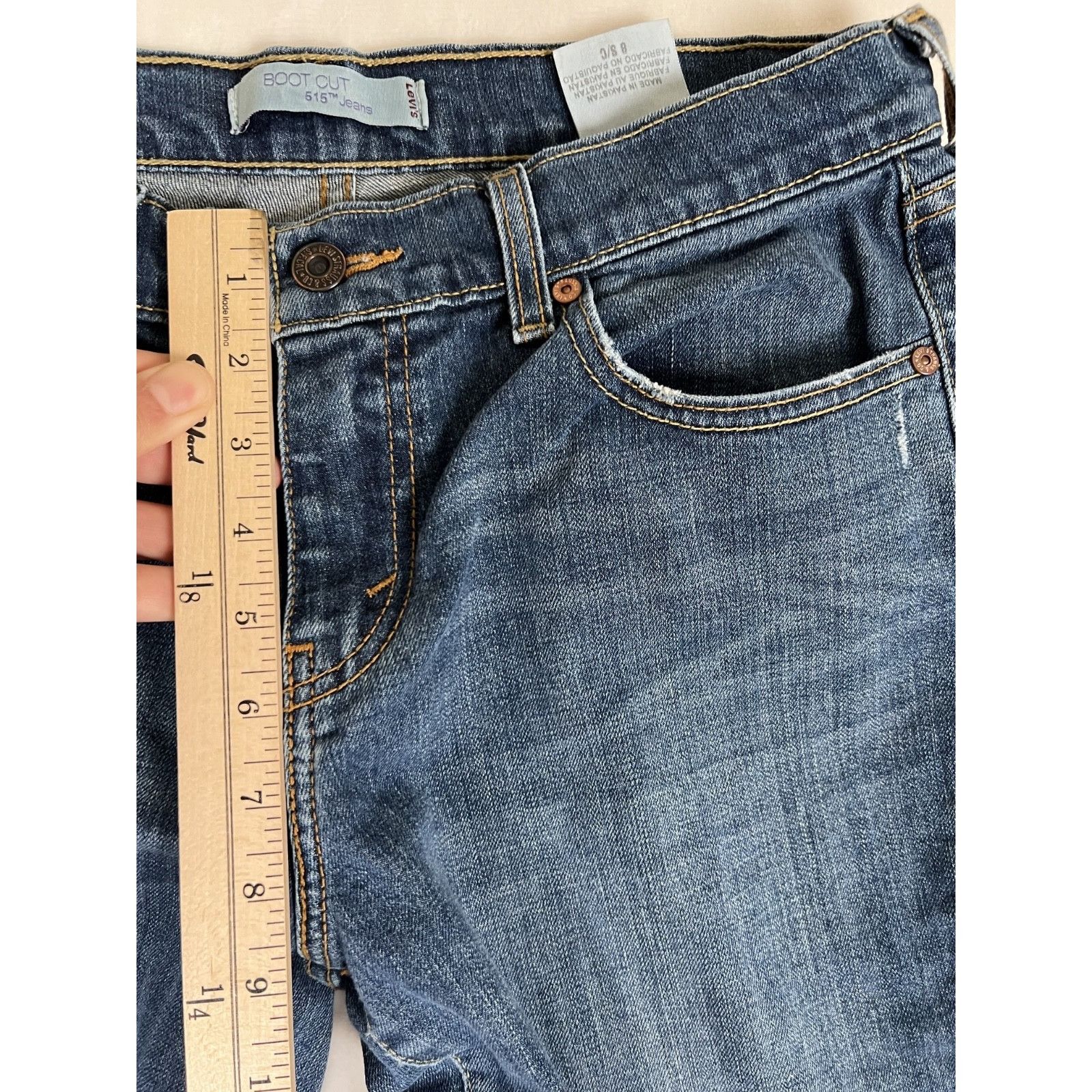 Levi's Vintage Levi's 515 Boot Cut Jeans Women's Size 8 S/C Western Size 28" / US 6 / IT 42 - 7 Thumbnail