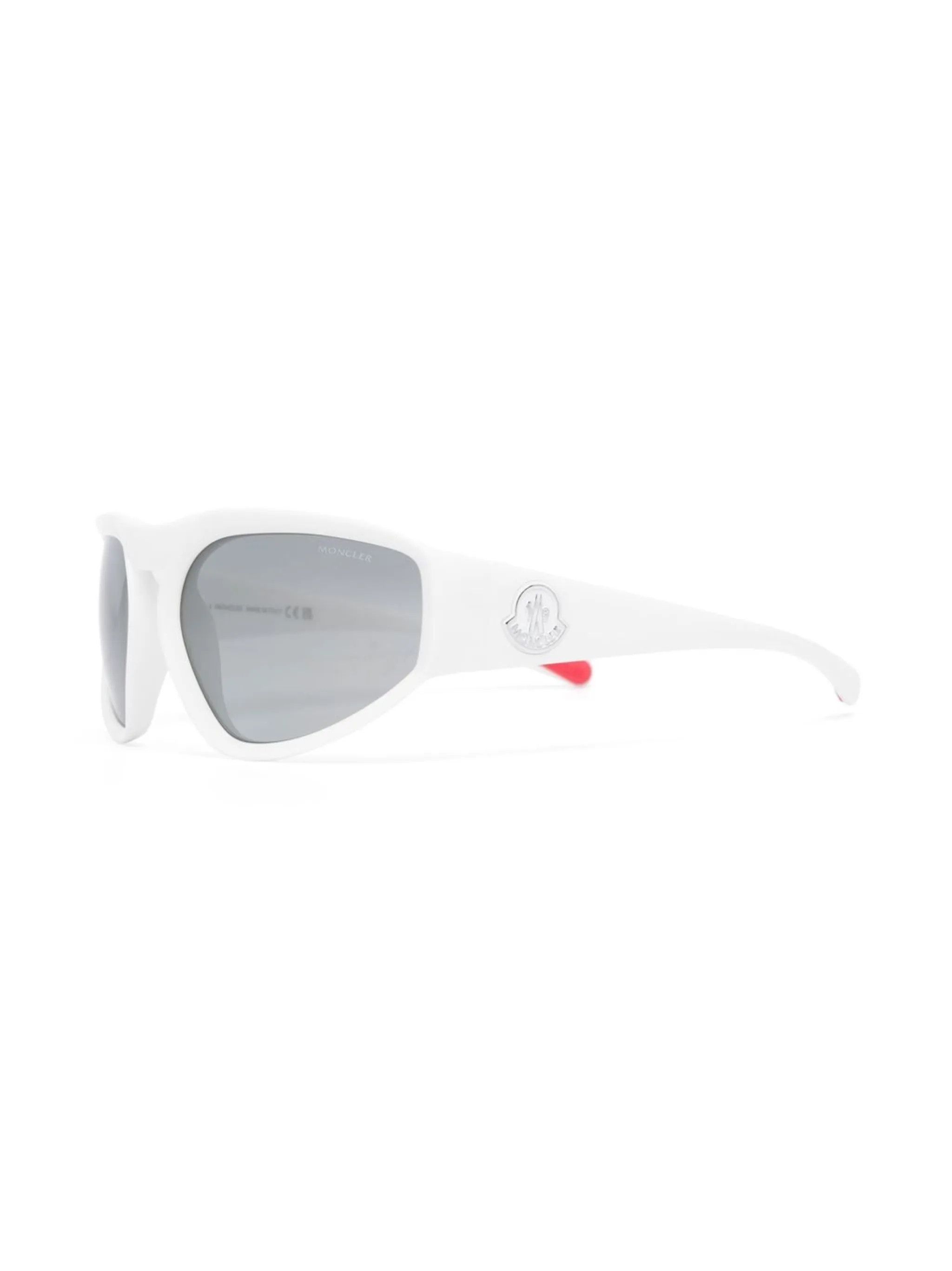 Moncler o1y0225 Size : OS / 62 mm Sunglasses in White/Grey Size ONE SIZE - 2 Thumbnail