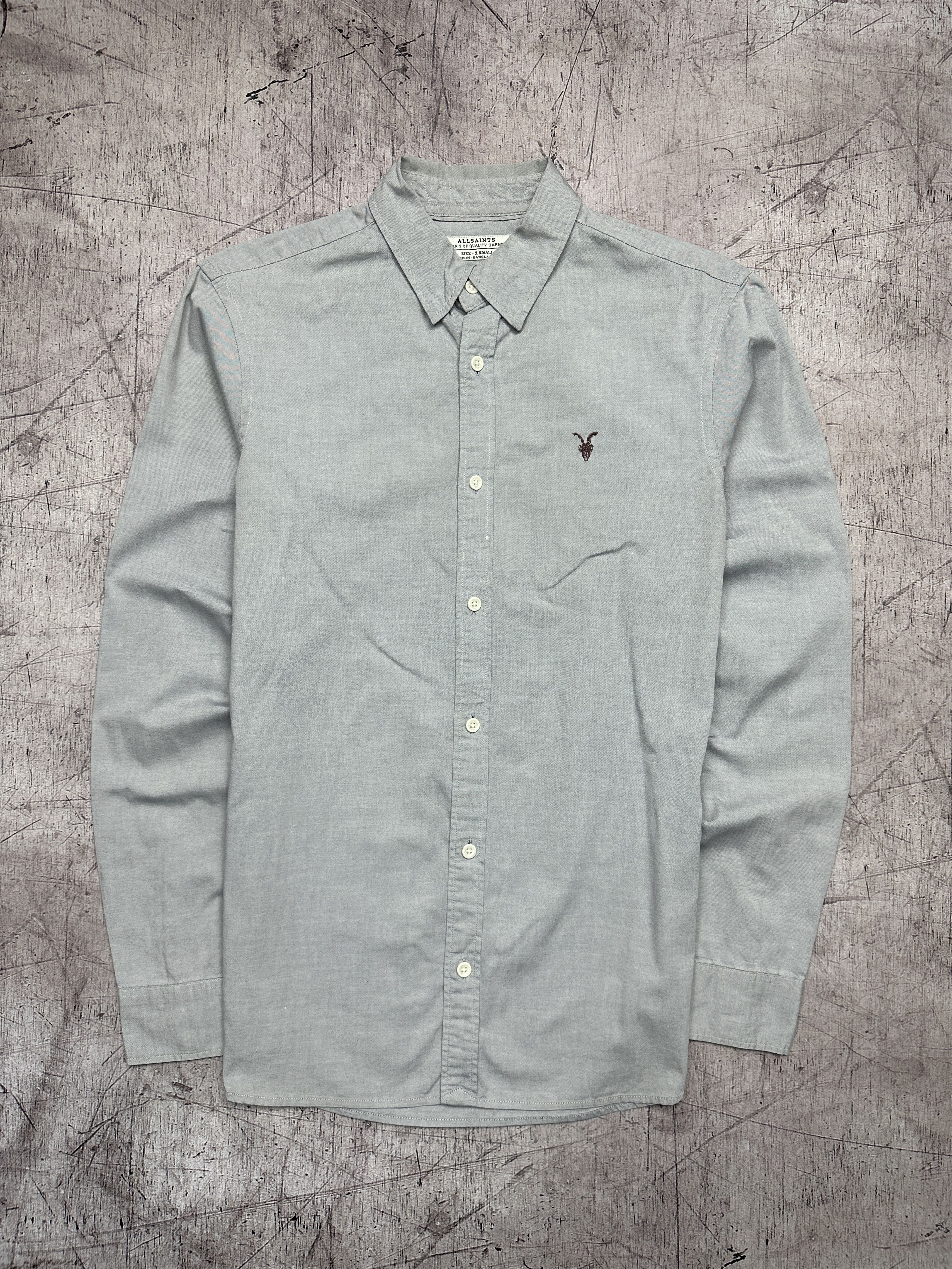 Allsaints Allsaints Vintage Redondo Mens Long Sleeve Shirt Size US XS / EU 42 / 0 - 1 Thumbnail