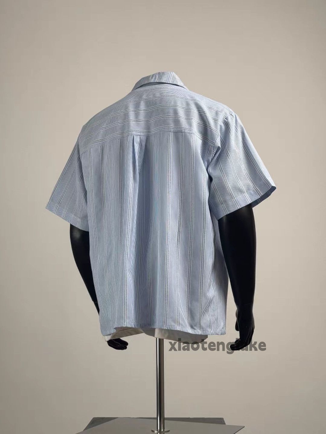 Vintage Unisex outdoor utility loose striped yuppie y2k shirt Size US M / EU 48-50 / 2 - 2 Thumbnail
