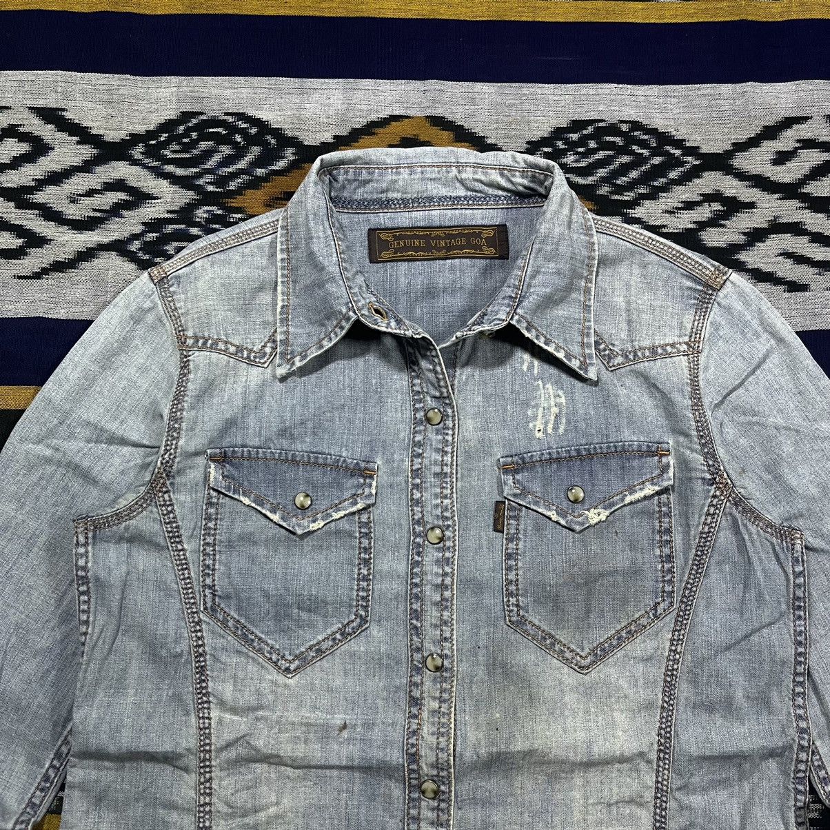 GOA Weatern Shirt Snap Button GOA Size US S / EU 44-46 / 1 - 2 Thumbnail