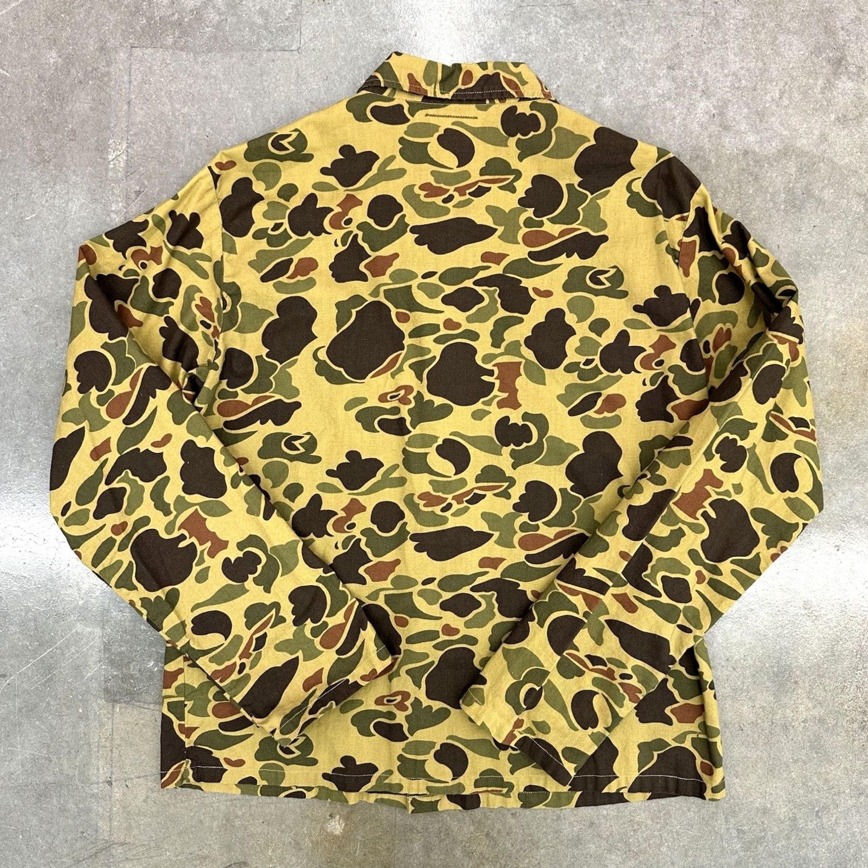 Vintage VINTAGE 80s Duck Camo 3 Pocket Cotton Shirt Medium Men Button-Up Shirt Size US M / EU 48-50 / 2 - 7 Thumbnail