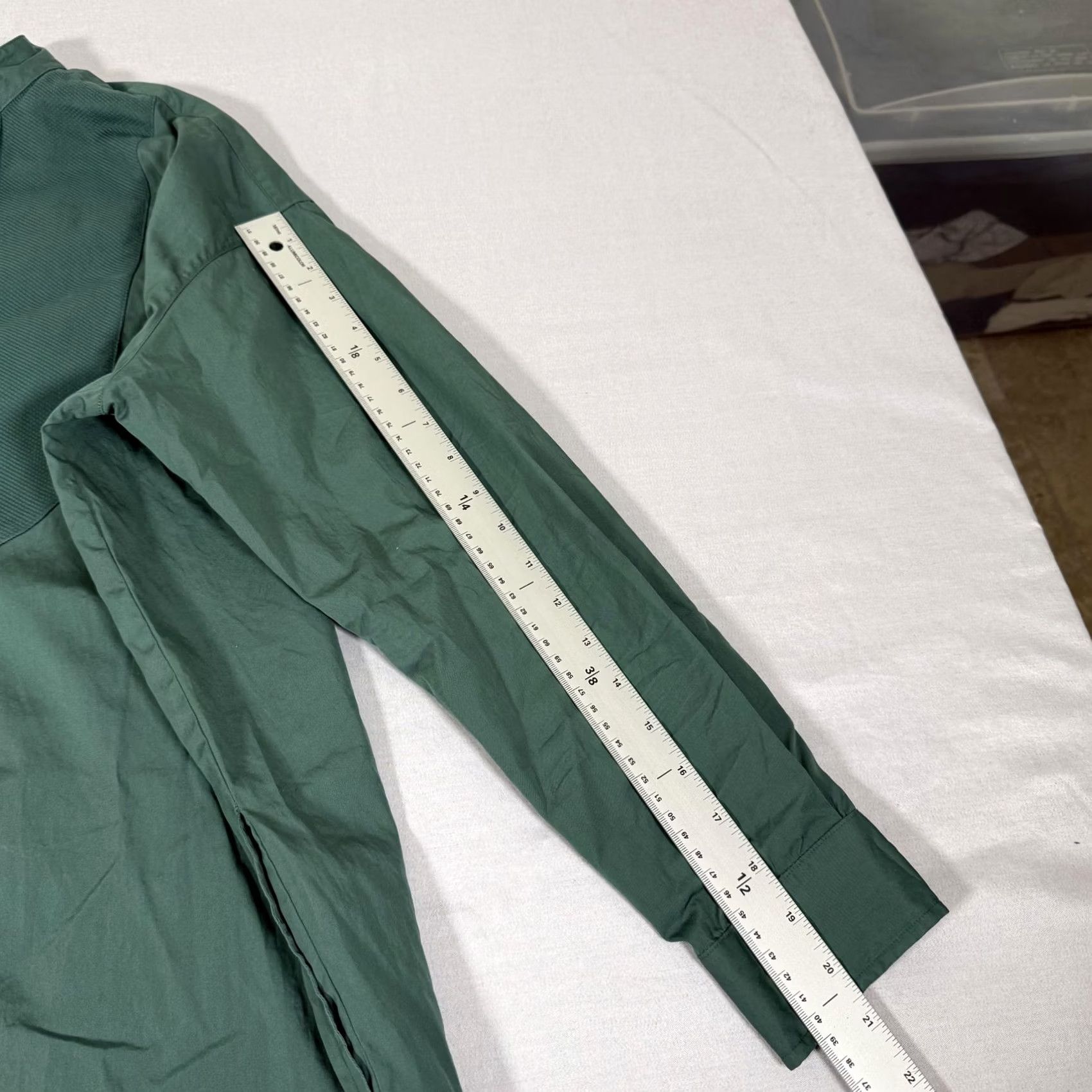 Frank & Eileen Frank Eileen Shirt Dress Womens S Green Tory Button Up Top Cotton Dress Length Short Size S / US 4 / IT 40 - 6 Thumbnail