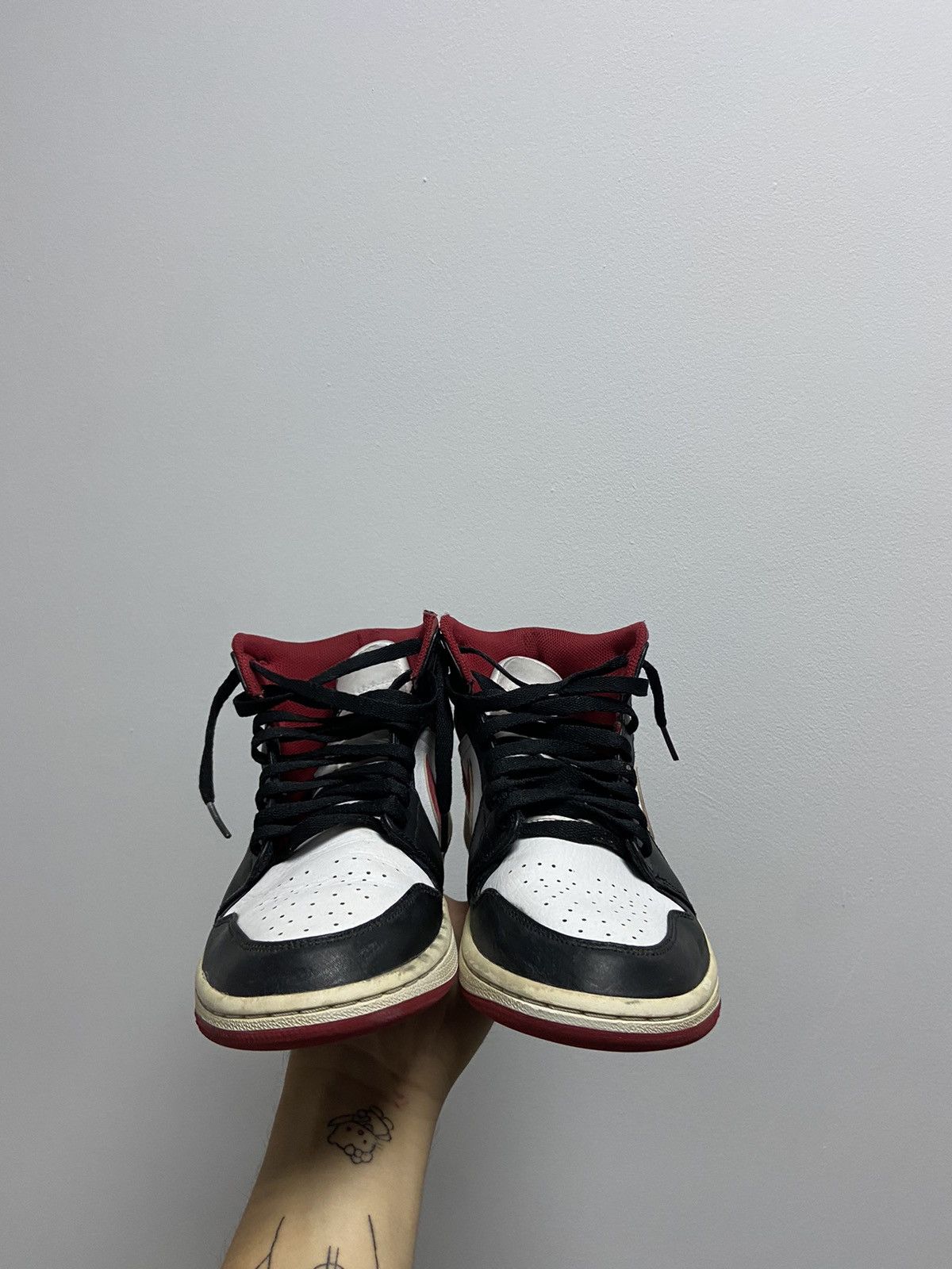 Jordan Brand × Nike × Vintage Air Jordan Nike Retro High 1 Vintage Shoes Y2K Size US 8.5 / EU 41-42 - 2 Thumbnail
