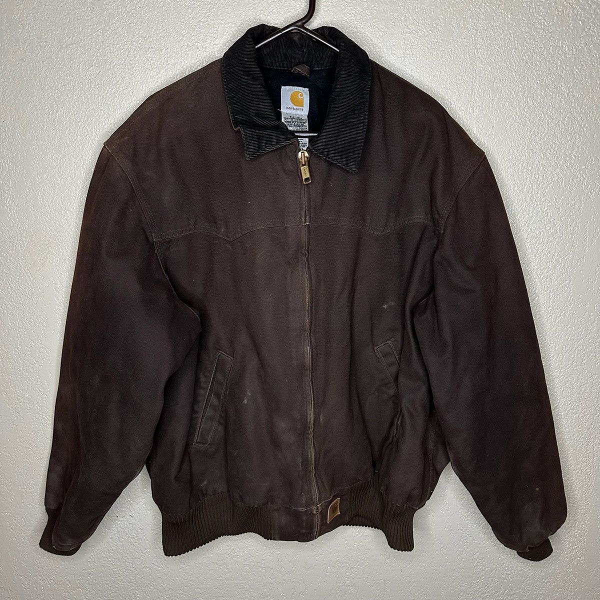 image of Carhartt Santa Fe Jacket Brown Mens Size 2Xl