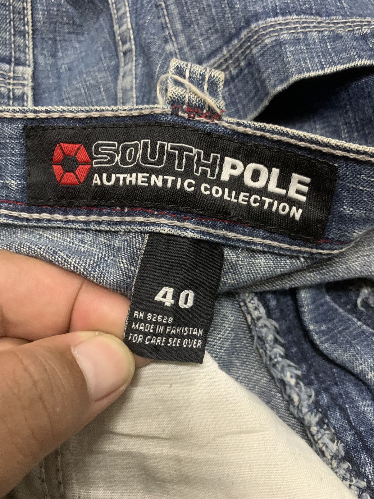 Southpole VINTAGE SOUTHPOLE BAGGY JNCO STYLE Denim Size US 40 / EU 56 - 5 Thumbnail