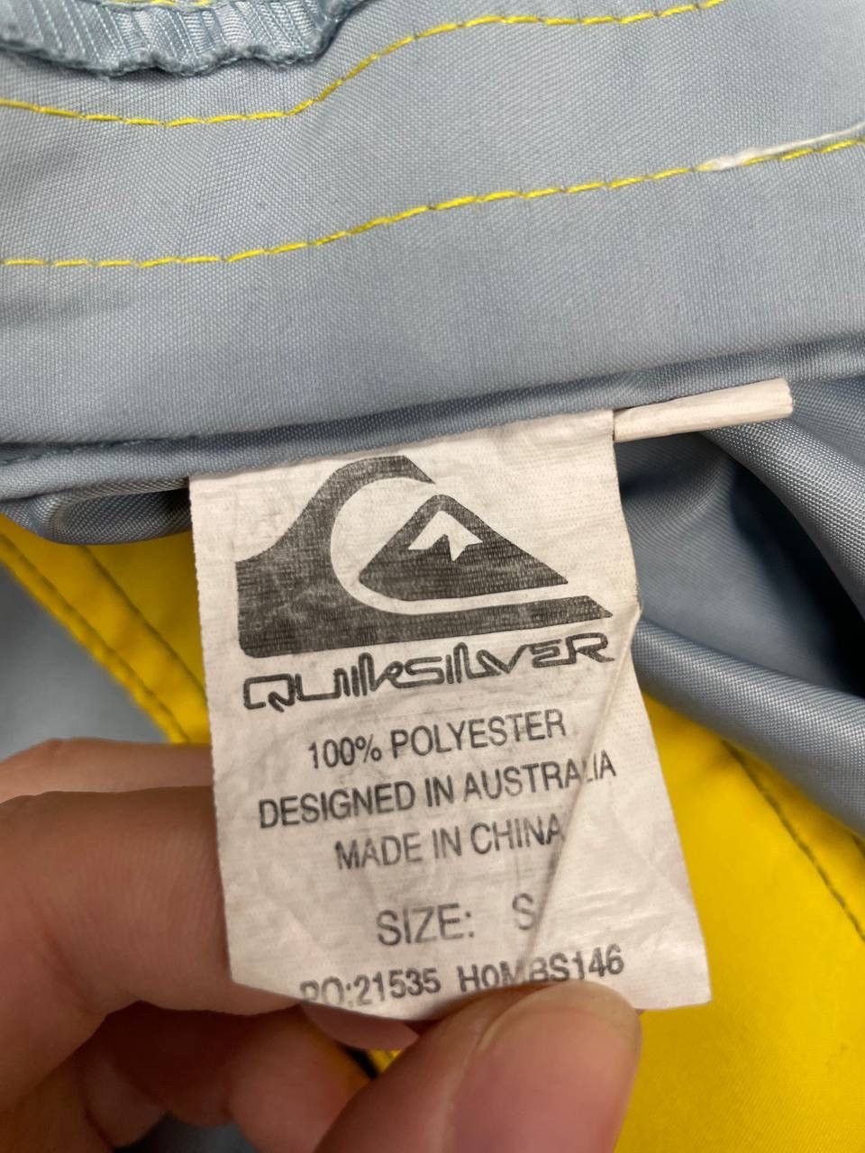 Quiksilver Quiksilver Men Boardshorts Grey Blue Yellow Size S Size US 30 / EU 46 - 5 Thumbnail