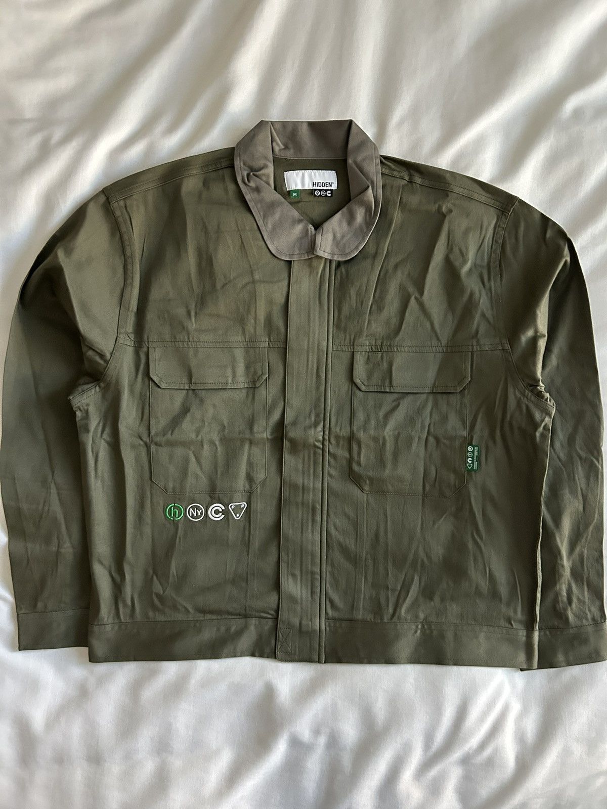 HIDDEN Hidden NY Jacket Dragon Mechanic Olive Made in USA Size US M / EU 48-50 / 2 - 2 Thumbnail