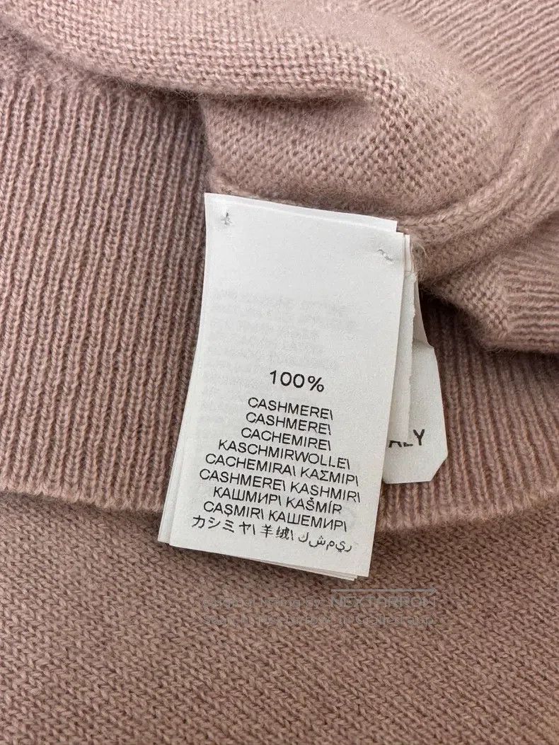 Brunello Cucinelli Brunello Cucinelli Tea Pink Cashmere Knit Top Size M / US 6-8 / IT 42-44 - 6 Thumbnail