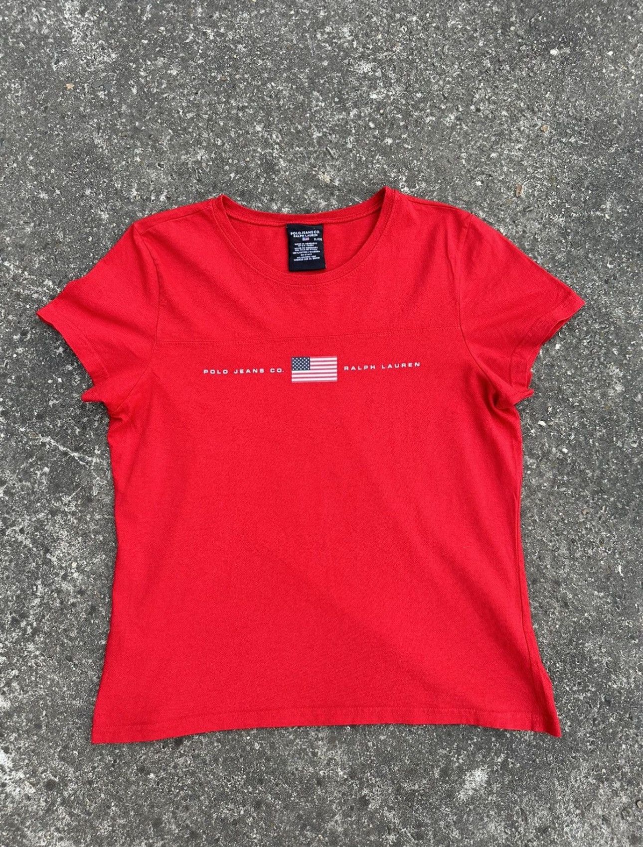 Polo Ralph Lauren Vintage Polo Ralph Lauren USA T-shirt Logo Size XL / US 12-14 / IT 48-50 - 1 Thumbnail