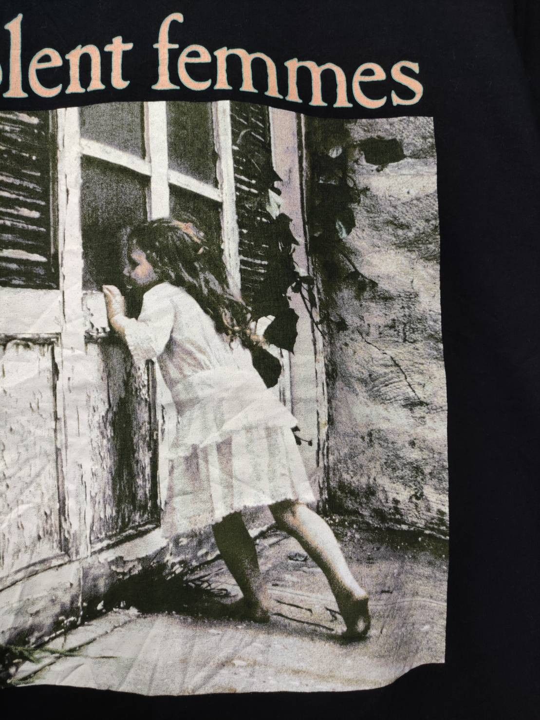 Band Tees Vtg Violent Femmes Band First Album Promo T-Shirt Size US L / EU 52-54 / 3 - 4 Thumbnail