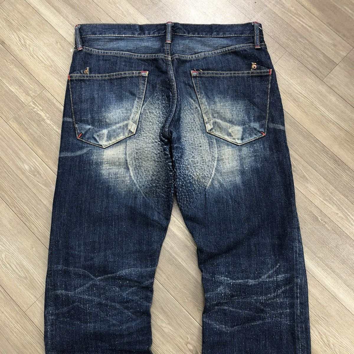 If Six Was Nine 2000s Japanese Brand Faded Y2K Lgb Goa Bootcut Flared Jeans Size US 32 / EU 48 - 21 Thumbnail