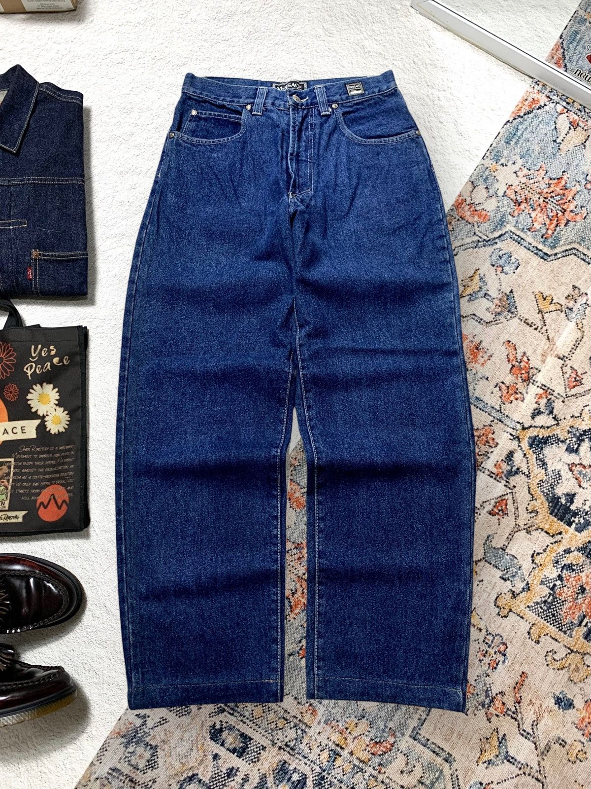 Versace 🔥 Super Rare Item Y2K Versace Archive Size US 32 / EU 48 - 1 Thumbnail