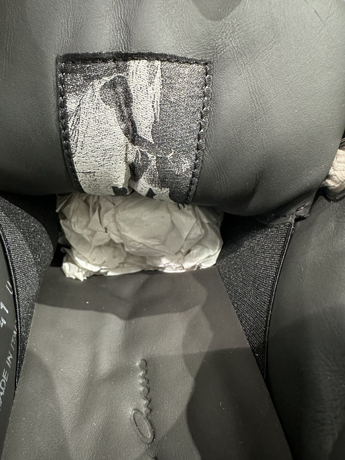 Rick Owens RICK OWENS - Jumbo Lace Padded Low Dark Dust Milk Size US 8 / EU 41 - 10 Thumbnail