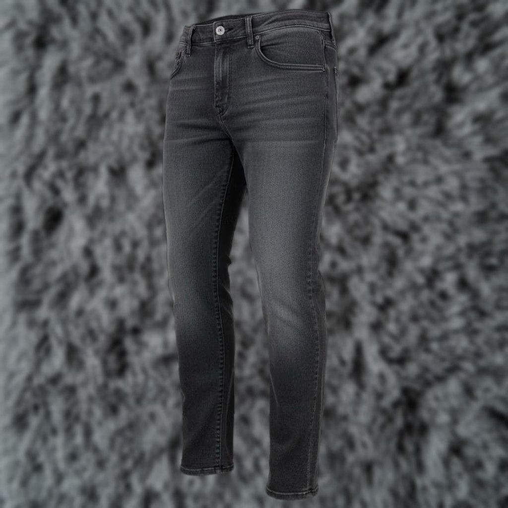 Lucky Brand Lucky Brand 110 Slim Jeans Mens 36x32 Gray Charcoal Wash Zip Fly Slim Skinny Denim Pants Size US 36 / EU 52 - 1 Thumbnail