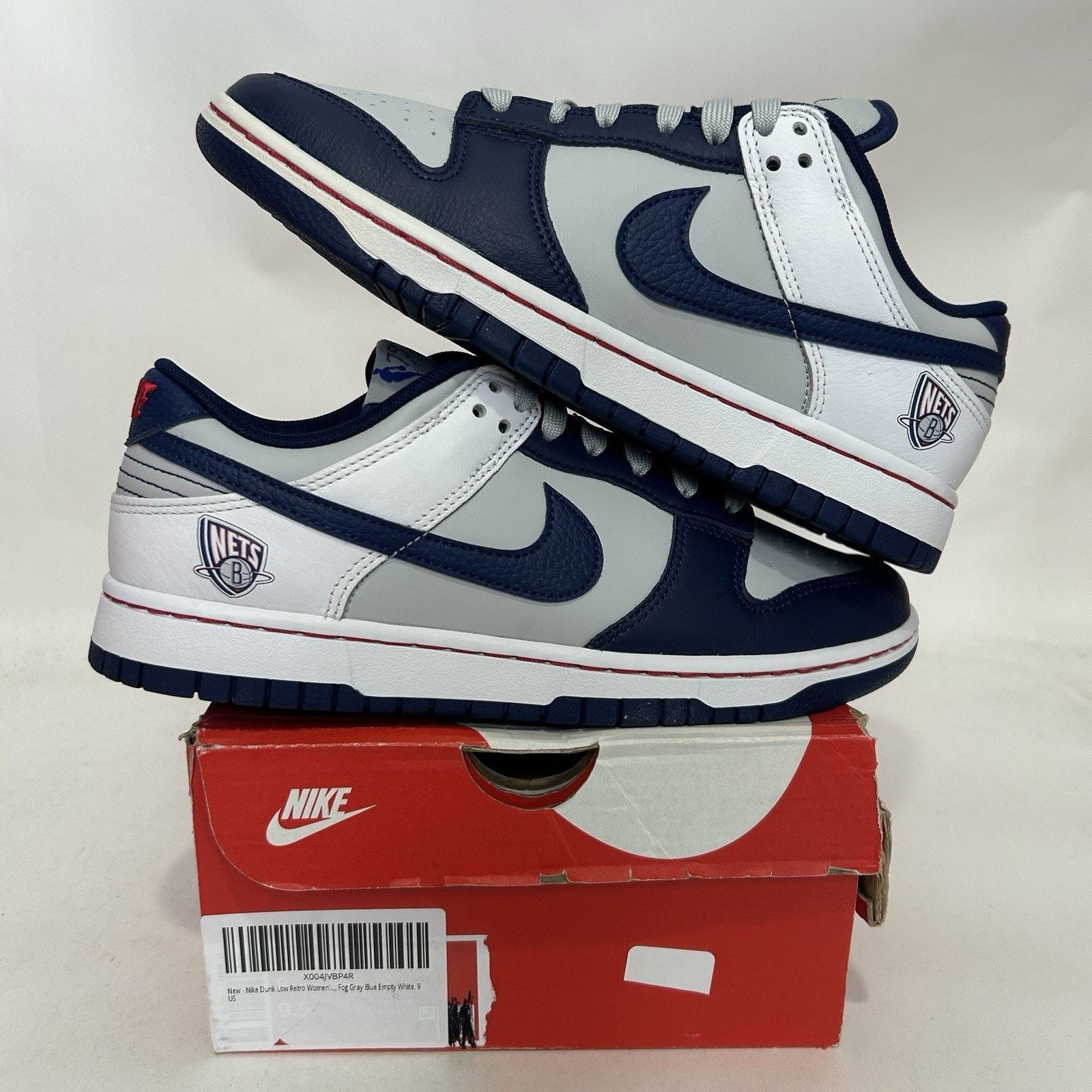 Nike Nike NBA x Dunk EMB Low 75th Anniversary - “Nets” Size US 8 / EU 41 - 1 Thumbnail