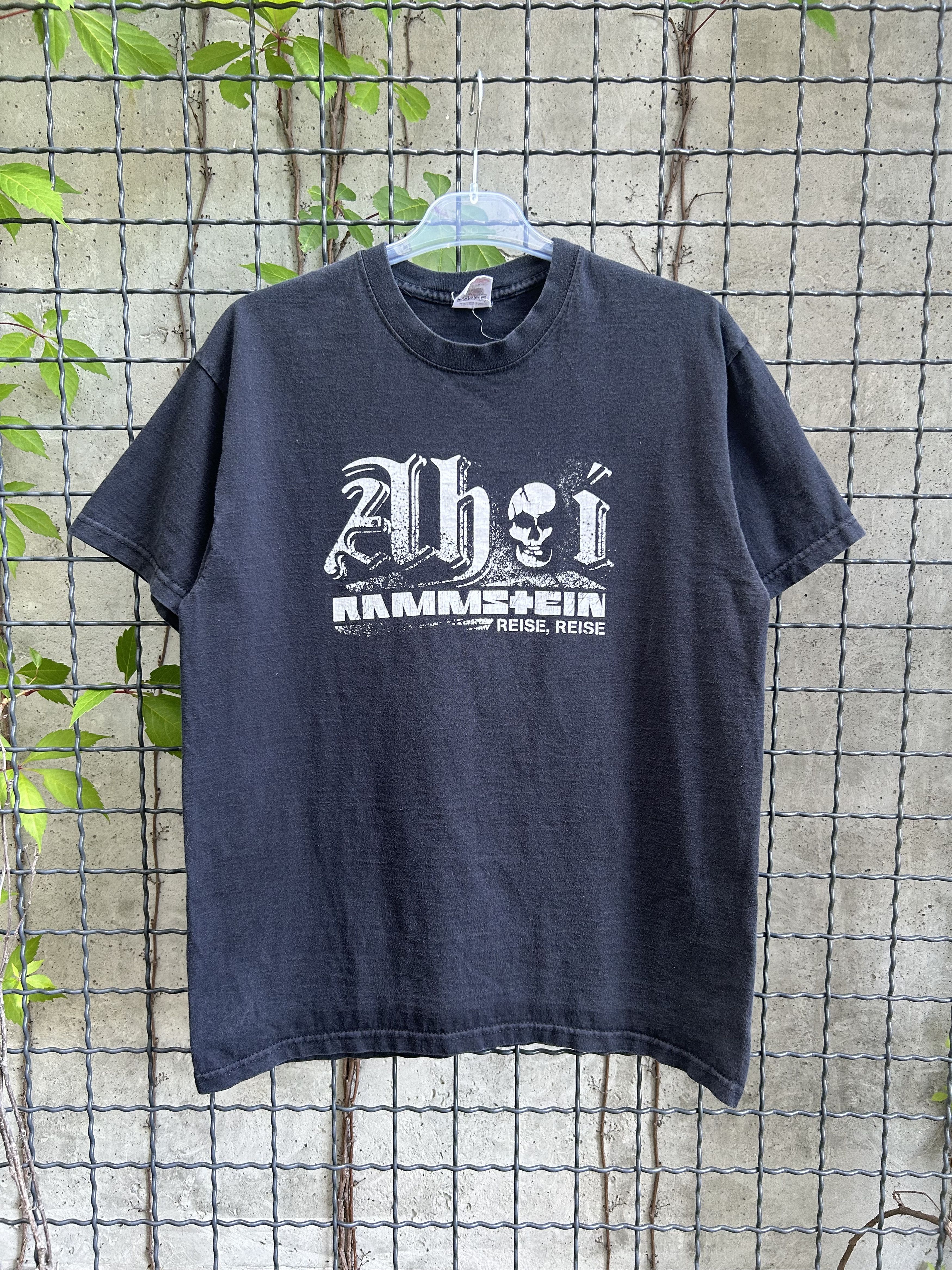 Band Tees × Vintage Vintage 2004 Rammstein Ahoi tour Reise,Reise t