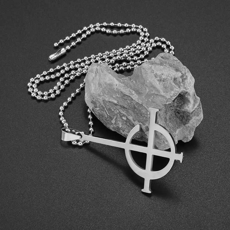 Vintage Geometric Pattern Pendant Necklace Size ONE SIZE - 5 Thumbnail