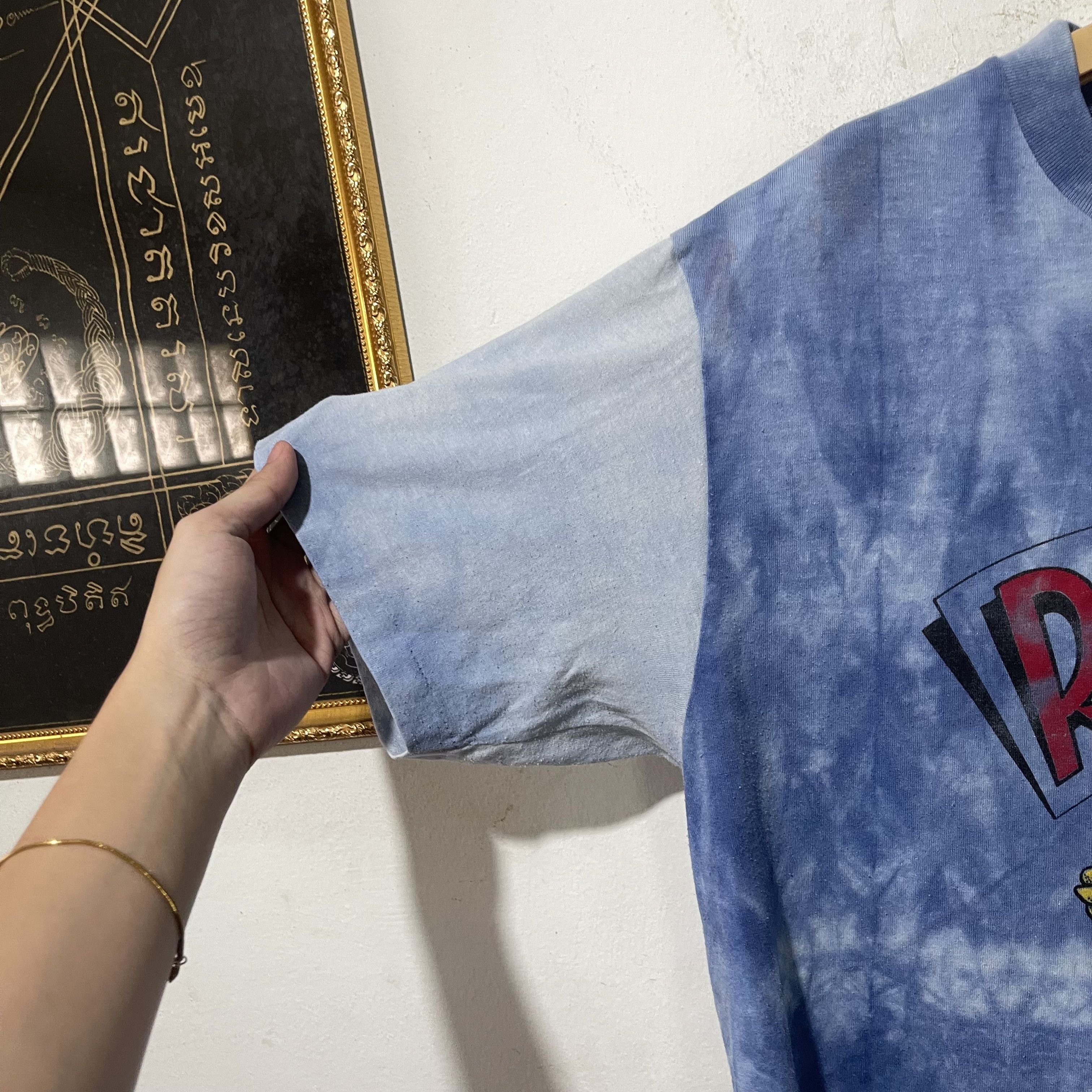 Vintage Vintage 90s Roger Rabbit Tie Dye Shirt Size US L / EU 52-54 / 3 - 4 Thumbnail