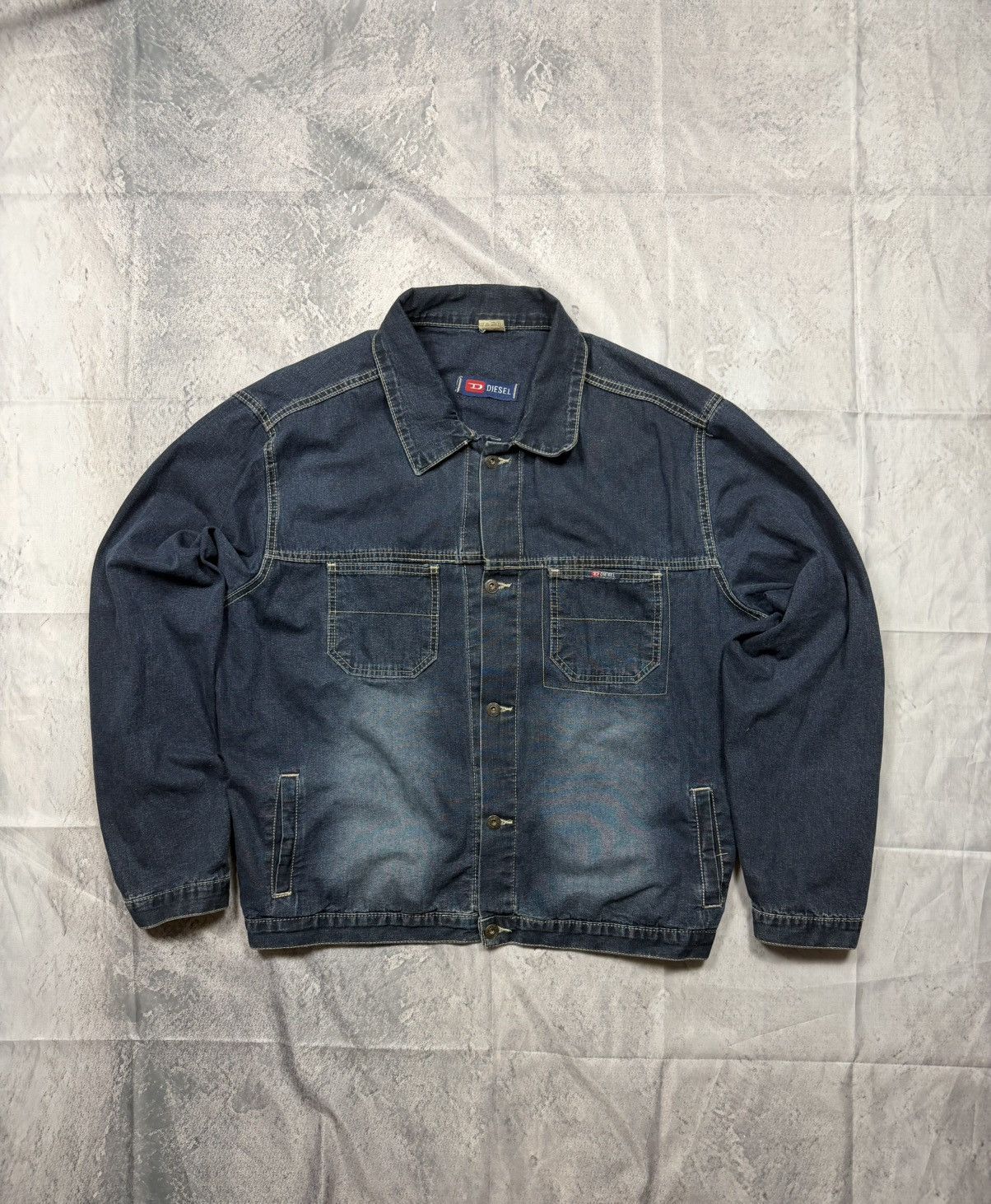 Diesel Diesel vintage denim jacket Size US XL / EU 56 / 4 - 1 Thumbnail