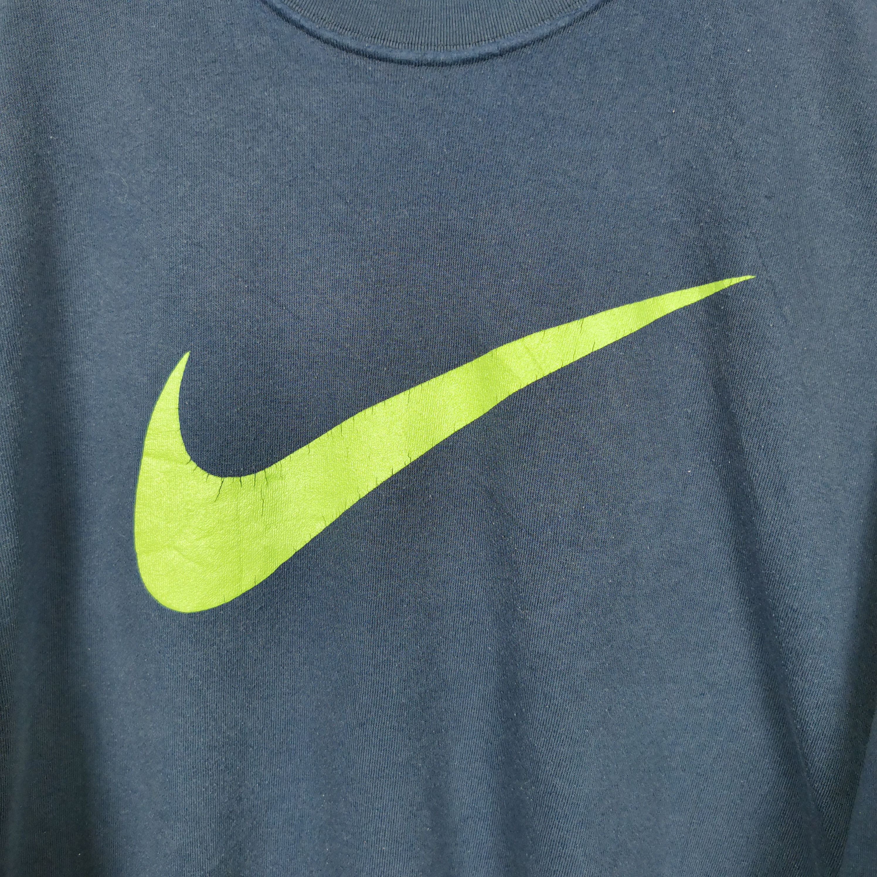 Nike Vintage 90s Nike Sweatshirt Jumper Nike Swoosh Sweater Size US L / EU 52-54 / 3 - 5 Thumbnail