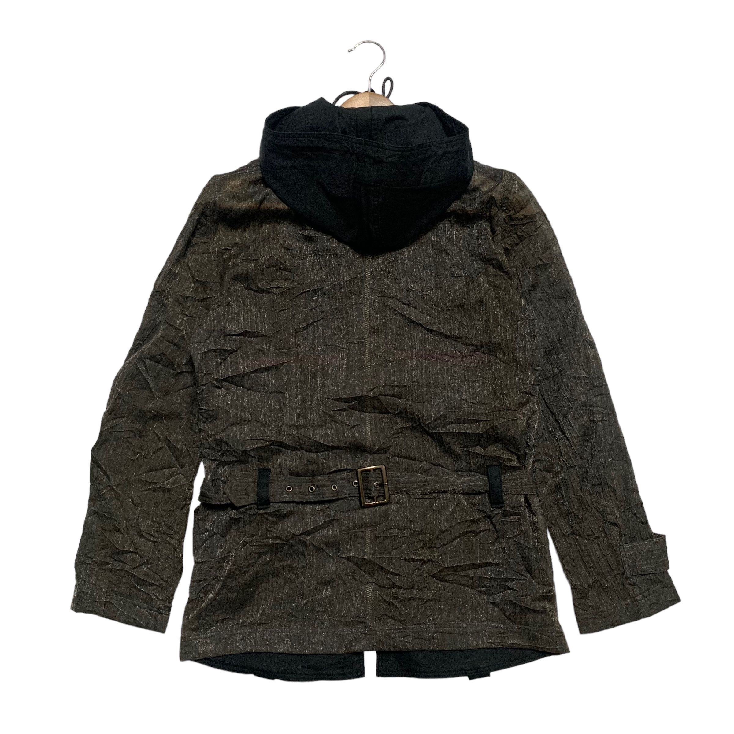 Japanese Brand Kohshin Satoh Hooded Double Layer Jacket Size US S / EU 44-46 / 1 - 3 Thumbnail