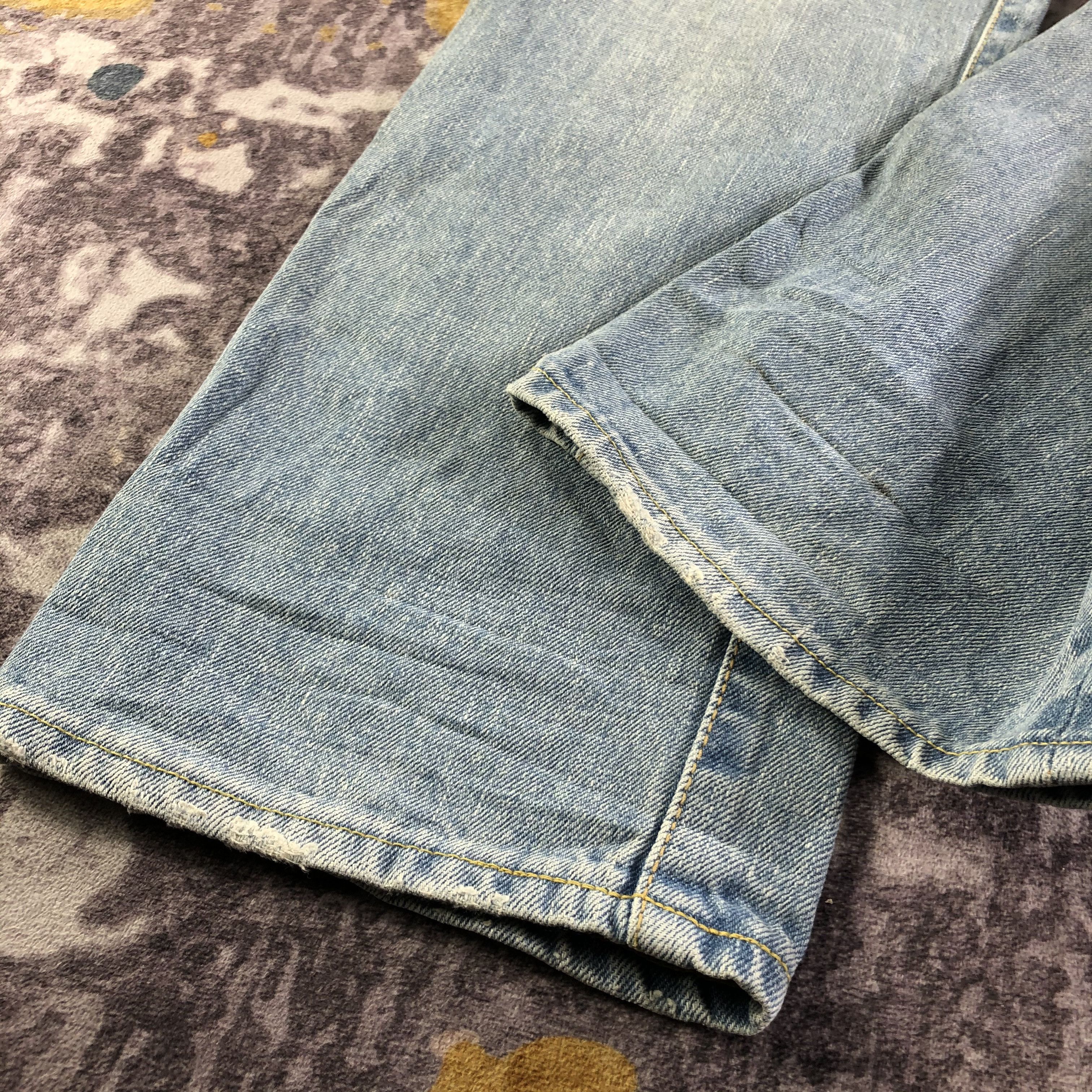 Edwin Vintage Light Wash Edwin 505 Selvedge Jeans-JM3628 Size US 32 / EU 48 - 4 Thumbnail