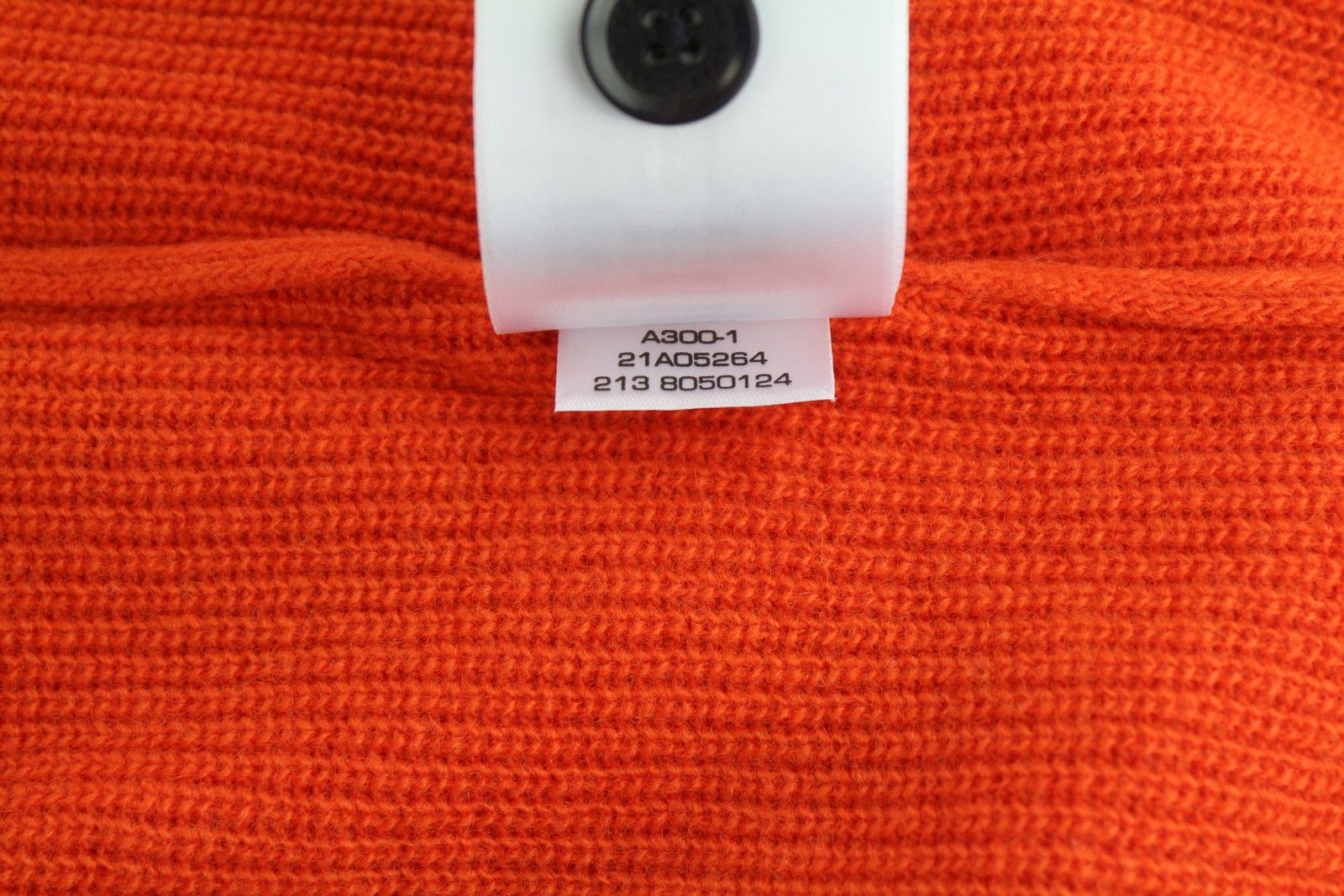 Gant LAMBSWOOL RIB RUGGER S Pumpkin Orange Wool Knit 88120 Size US S / EU 44-46 / 1 - 10 Thumbnail