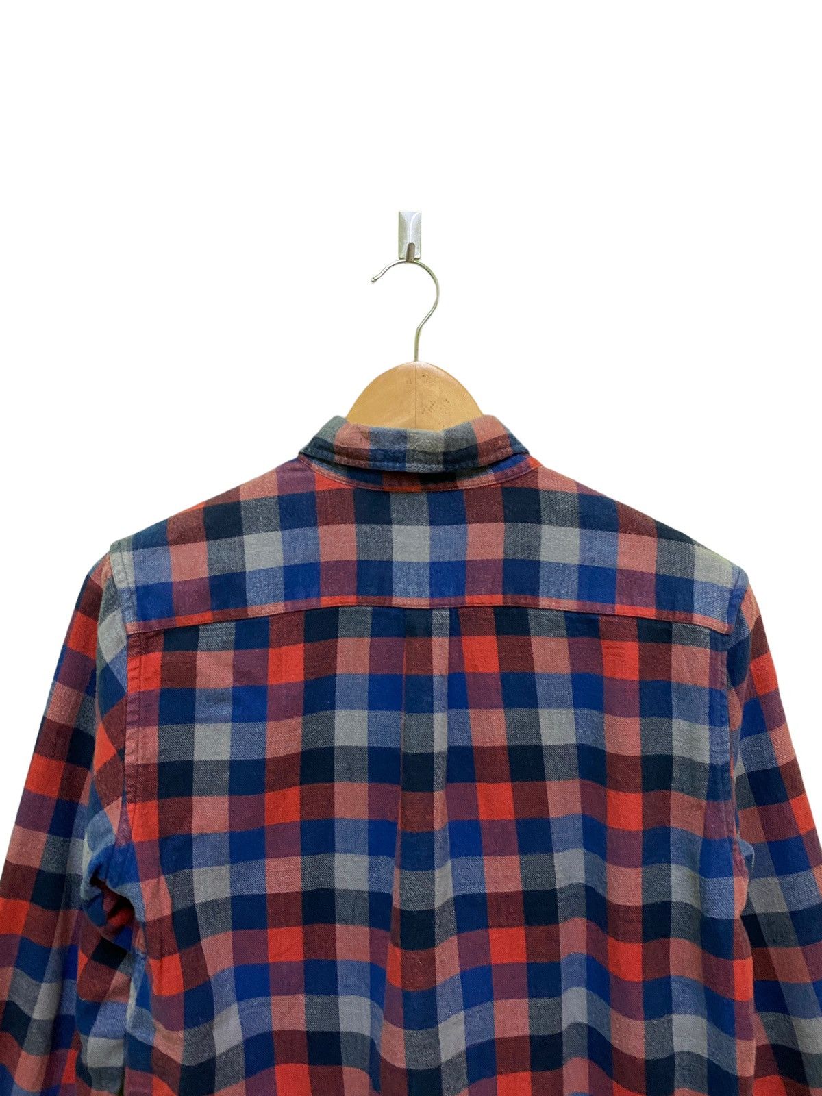 Designer × Japanese Brand × Vintage Beams Hearts Flannel Shirt Size US S / EU 44-46 / 1 - 8 Thumbnail
