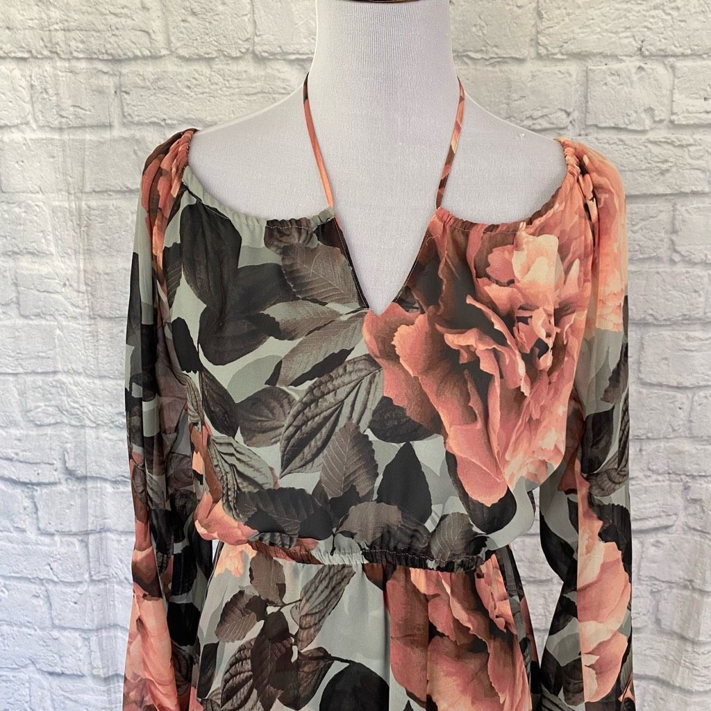 Jennifer Lopez Jennifer Lopez women XS scoopneck cold shoulder floral print Size XS / US 0-2 / IT 36-38 - 9 Thumbnail