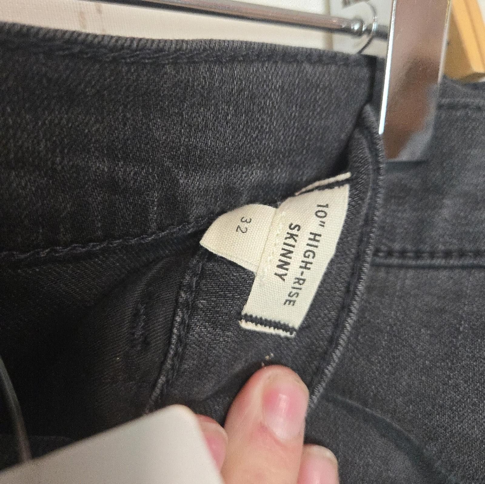 Madewell Madewell 10" High Rise Button Front Skinny Jeans Size 32" / US 10 / IT 46 - 3 Thumbnail