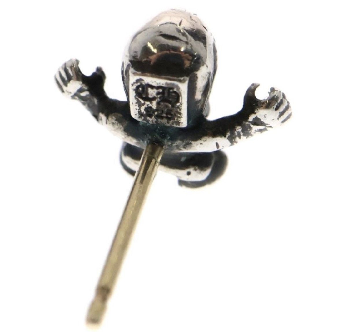 Chrome Hearts Chrome Hearts Foti Tiny Haristator Stud Earring Size ONE SIZE - 6 Thumbnail